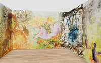 Summer Jiang Originals Wall Mural — shown in a 12 m room at 270 cm ceiling