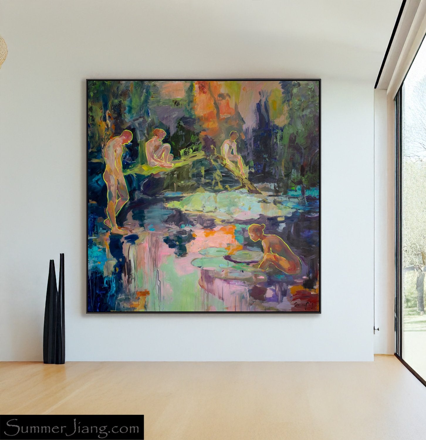 We Exist Modern canvas wall art (view 4)