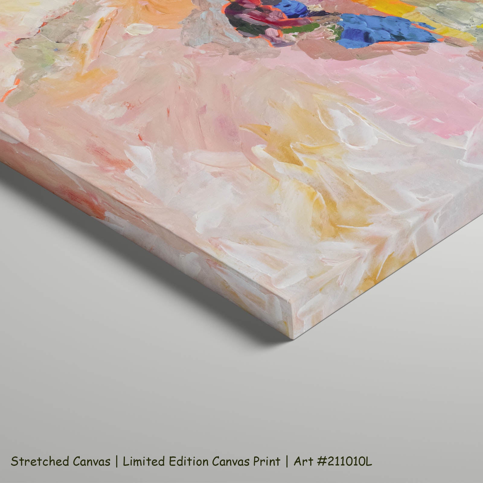 Far from Home Extra Large Abstract art on stretched canvas