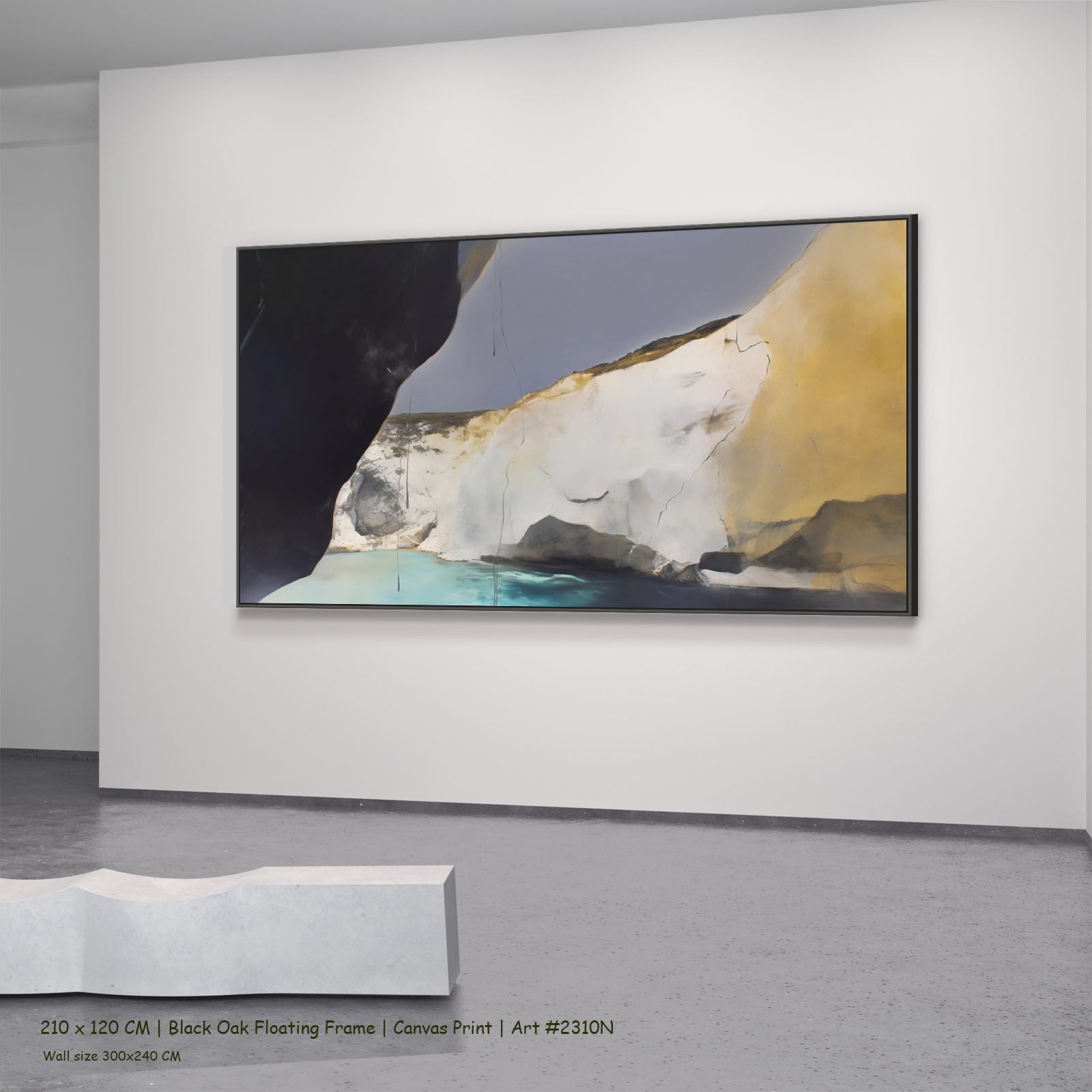 2310N - 2310N_210x120_black_oak_floating_frame_3