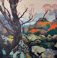 You Yangs Mountain — Large Modern Landscape canvas wall art