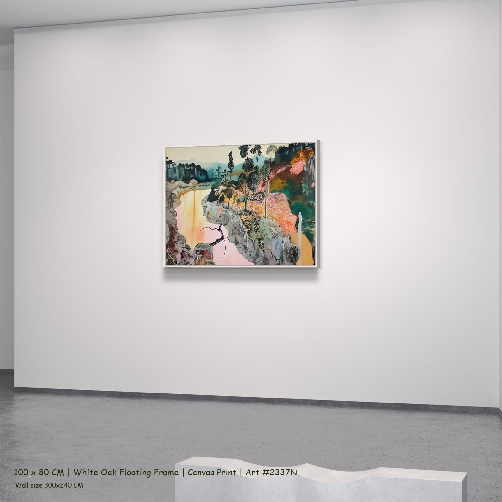 2337N - 2337N_100x80_white_oak_floating_frame_1