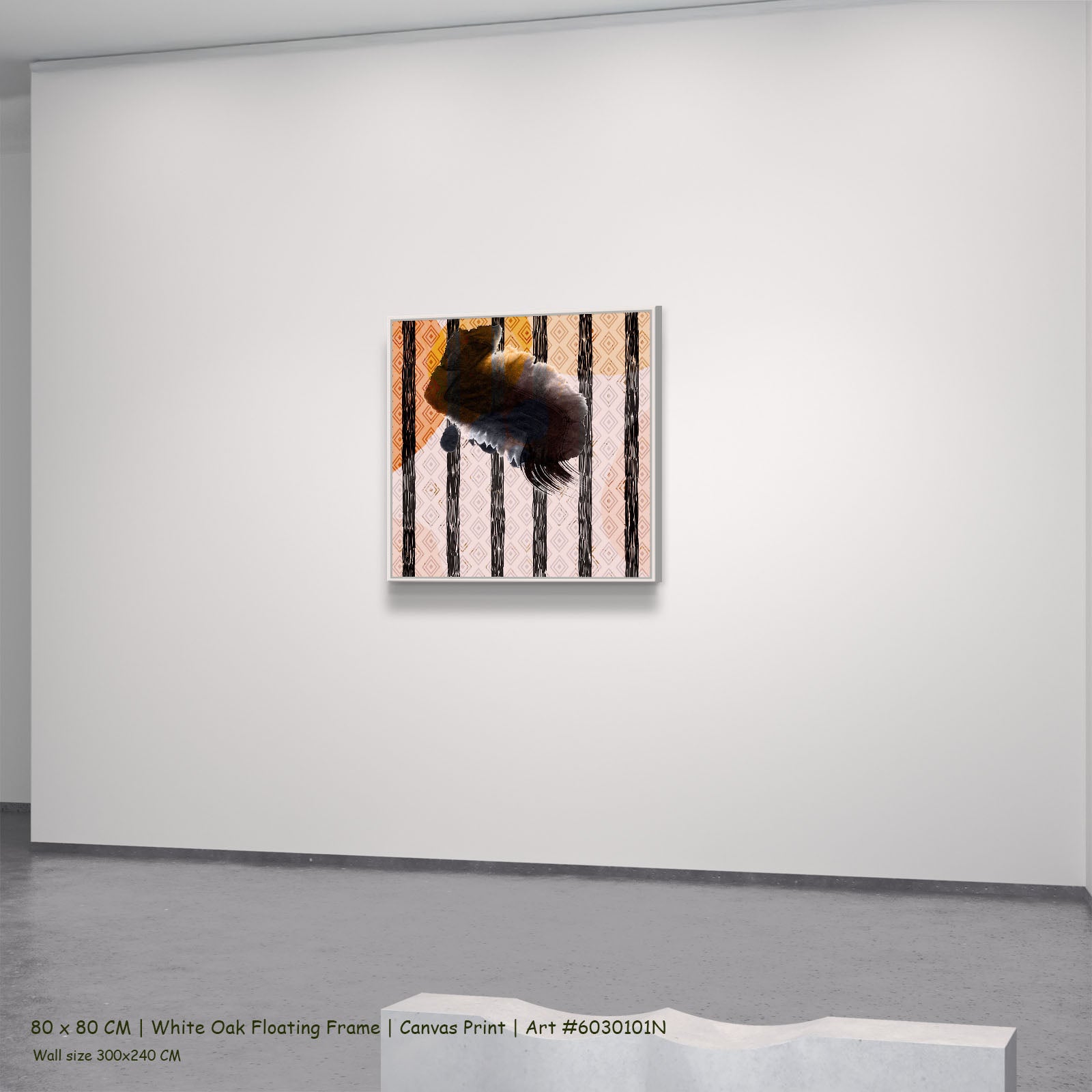 2401223N — white oak mockup, large canvas print