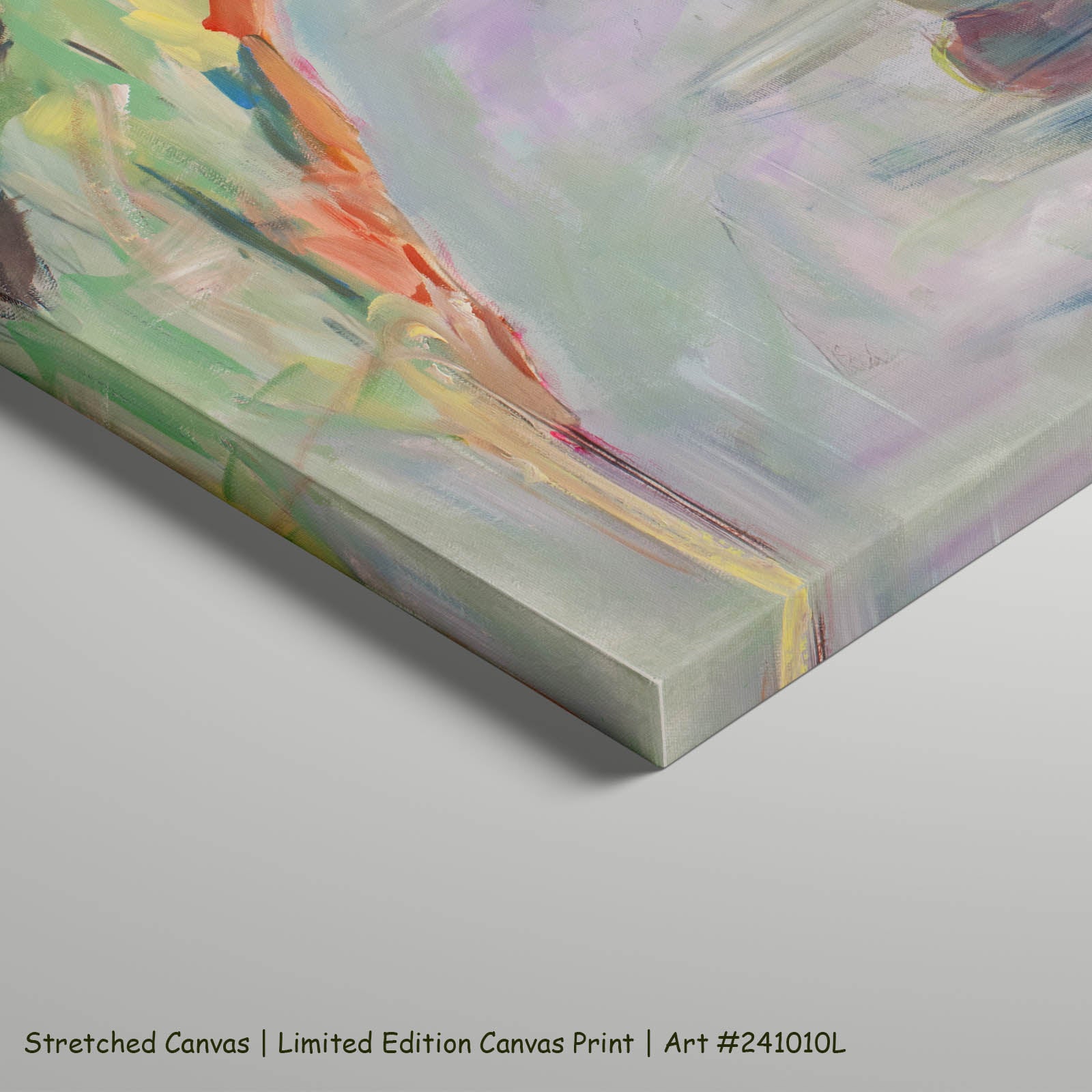 Faithful Oversized Contemporary art on stretched canvas