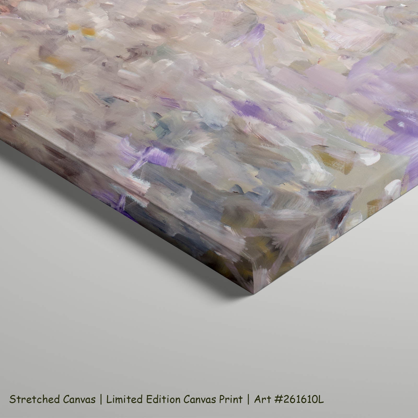 Accidental Knowing Oversized Modern art on stretched canvas