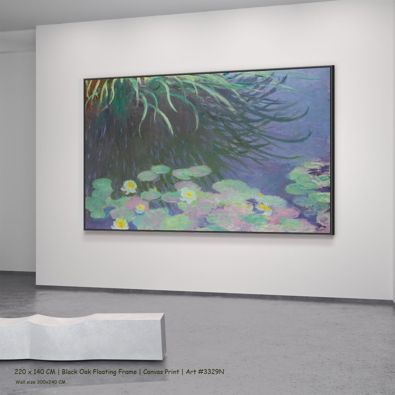 3329N - 3329N_220x140_black_oak_floating_frame_3