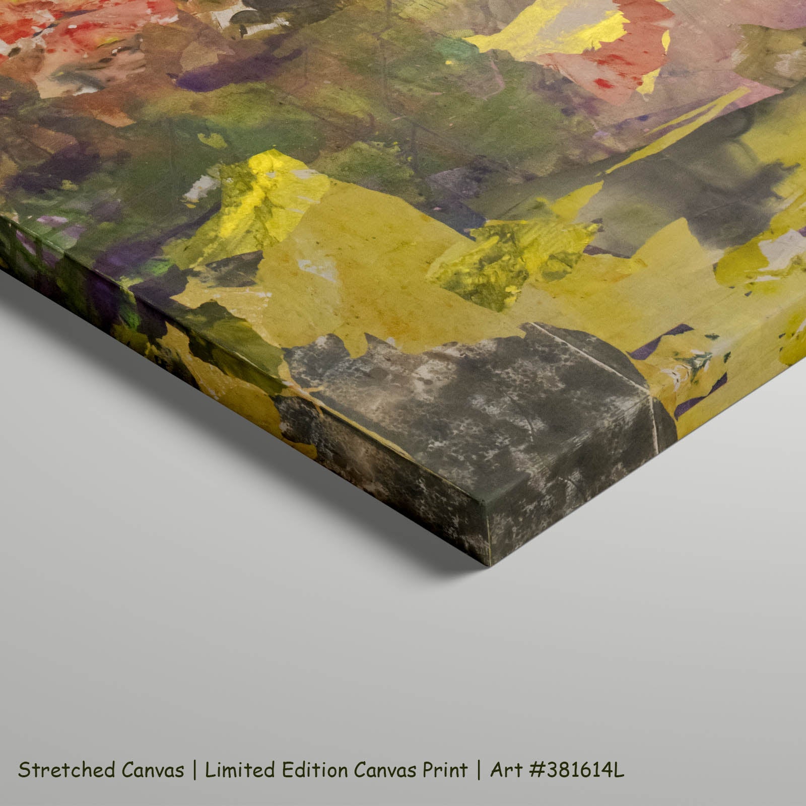 As We Are Large Abstract art on stretched canvas