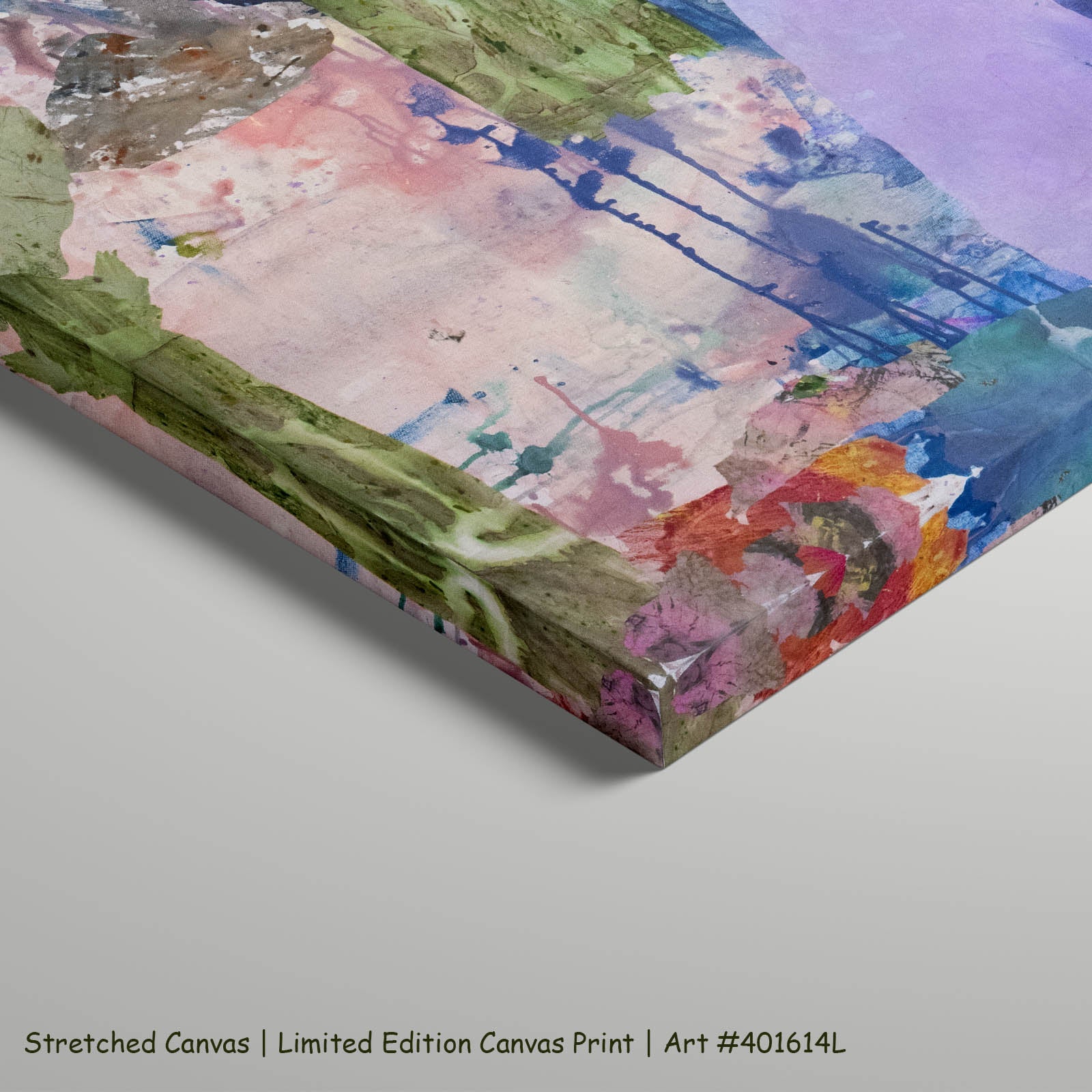 The Search Oversized Contemporary art on stretched canvas