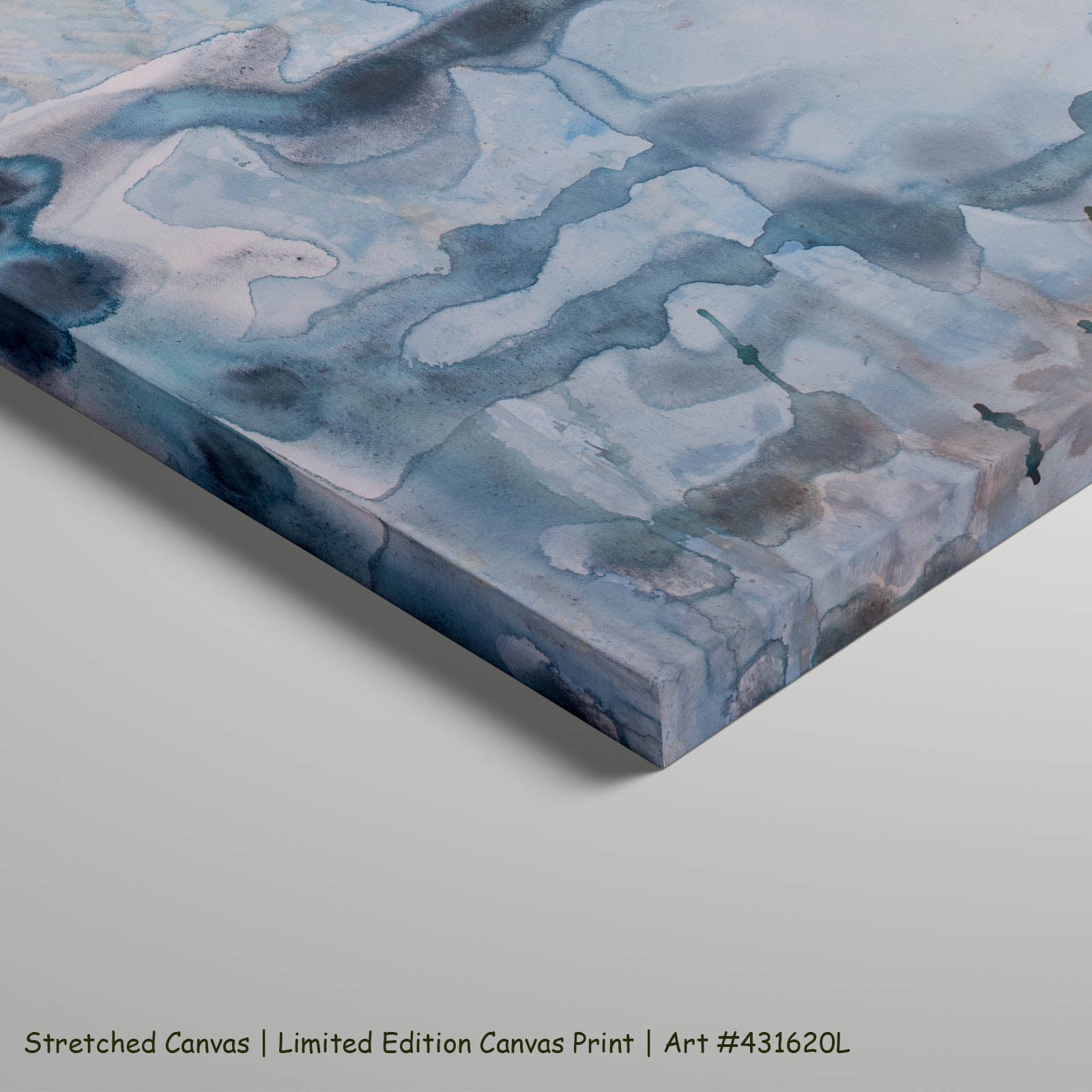 Golden Canopy Oversized Modern art on stretched canvas