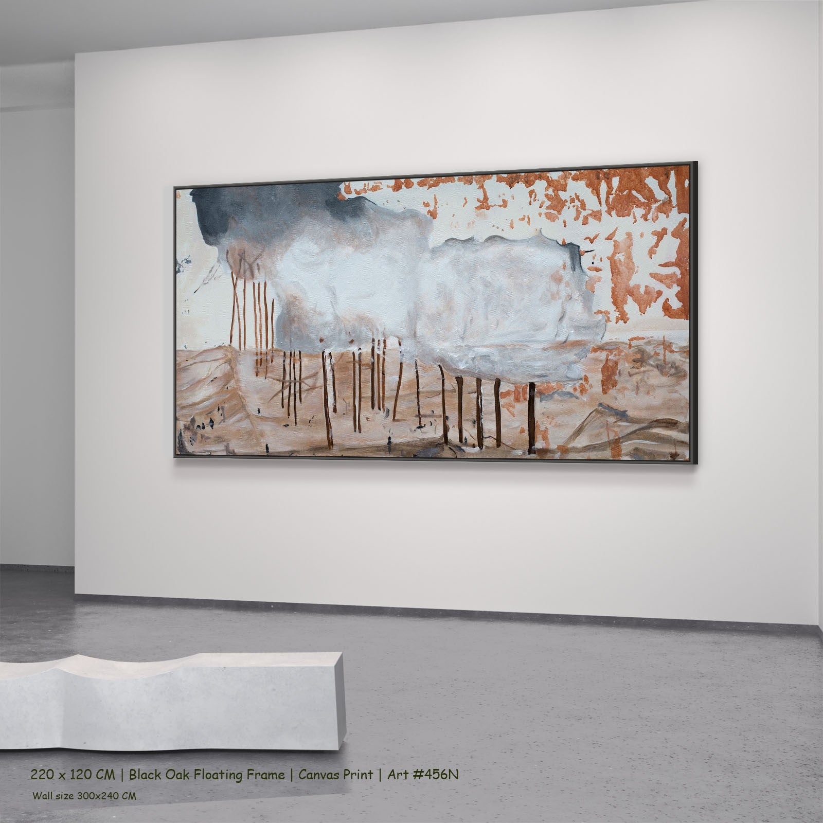 456N - 456N_220x120_black_oak_floating_frame_3
