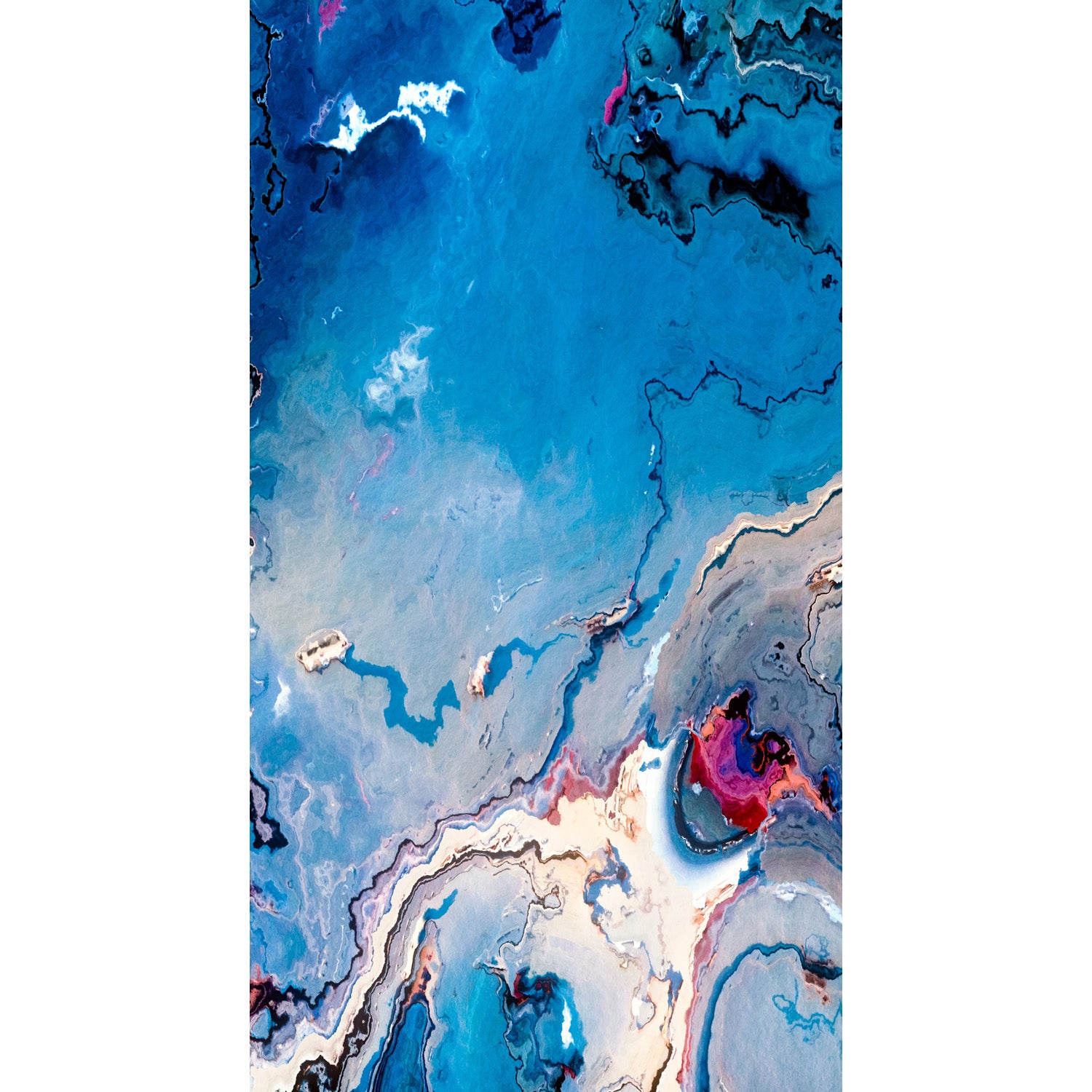 Boundlessness I Abstract Seascape canvas wall art (view 3)