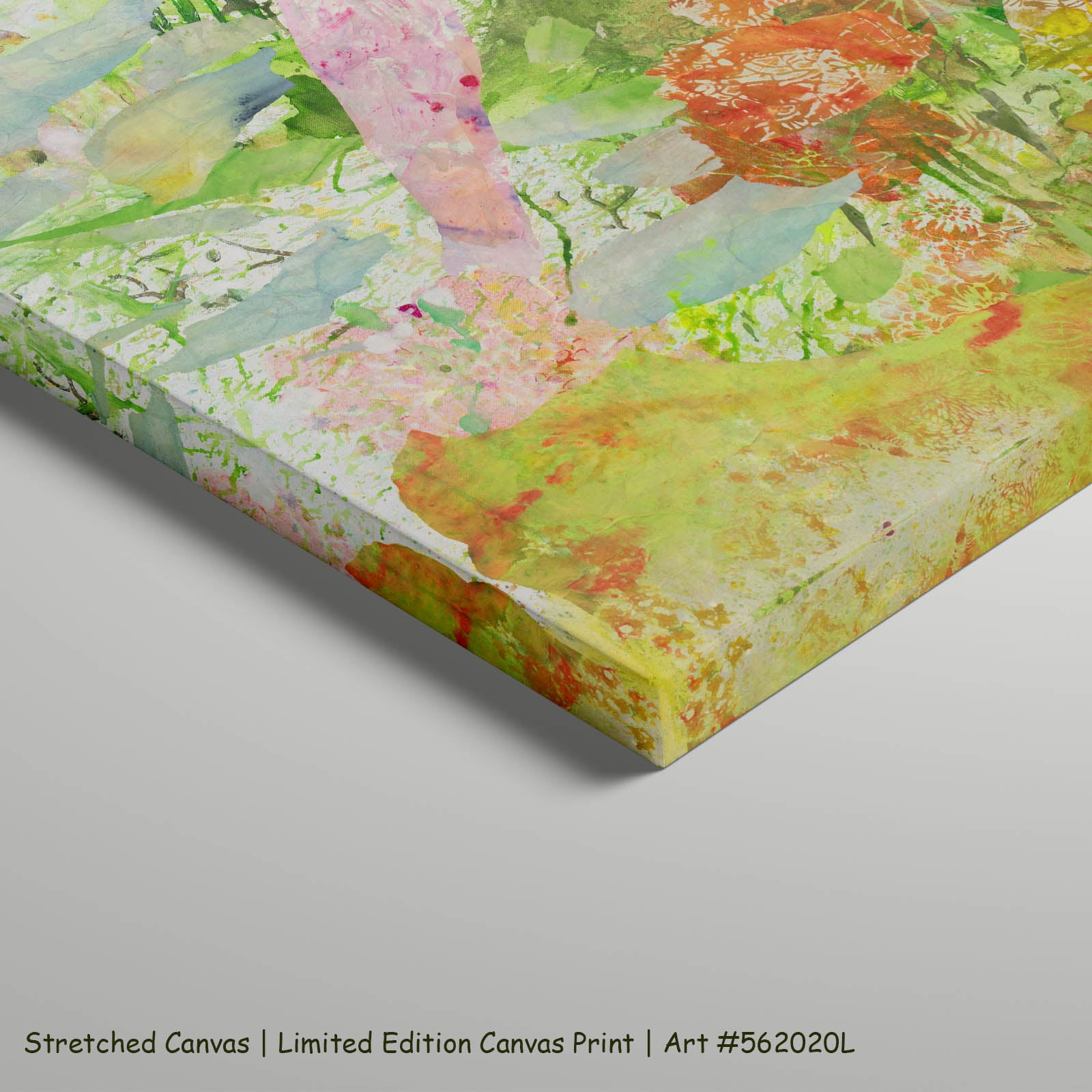 Merge Oversized Abstract art on stretched canvas