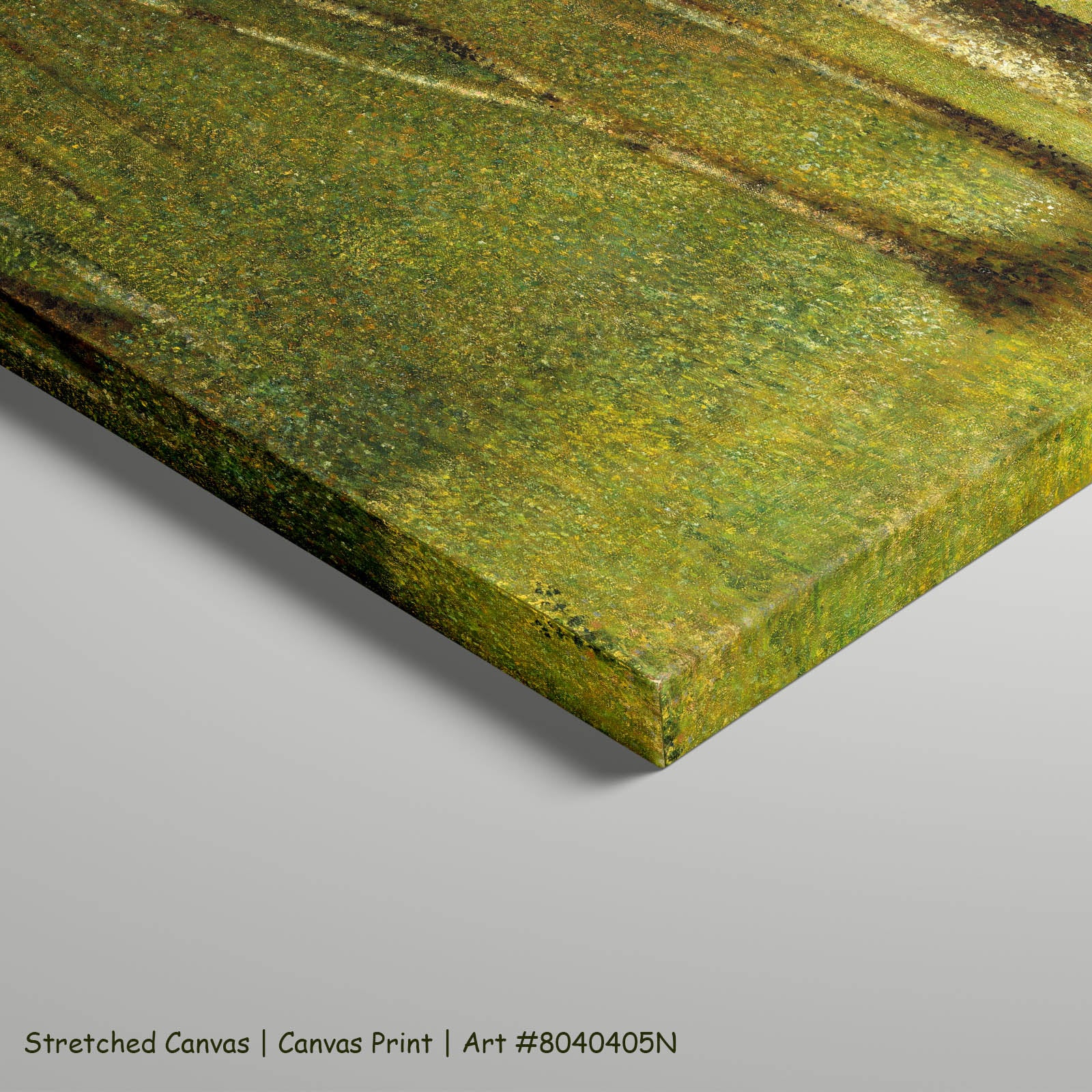 The Forest at Pontaubert Landscape art on stretched canvas