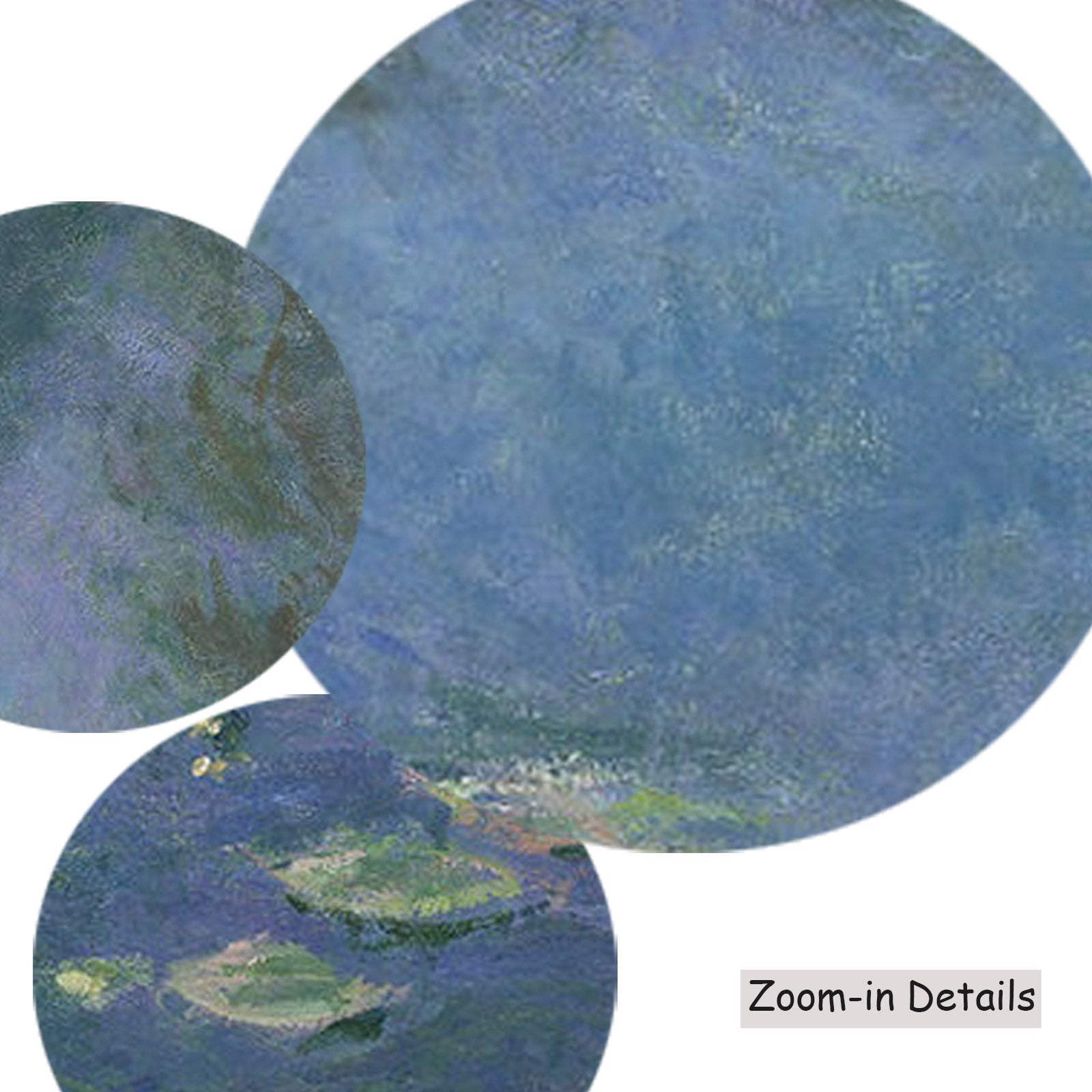822N — detail mockup, large canvas print