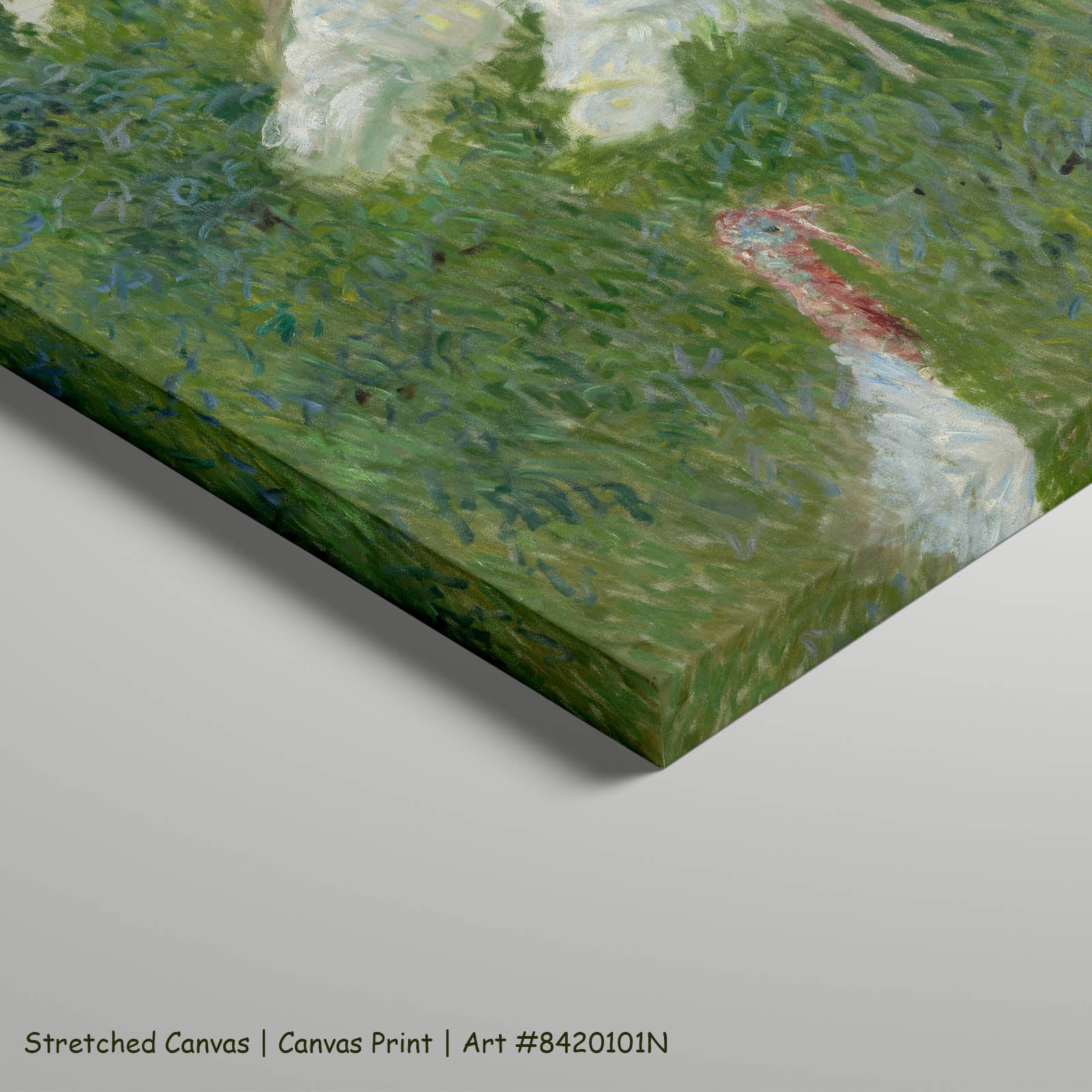 The Turkeys Landscape art on stretched canvas
