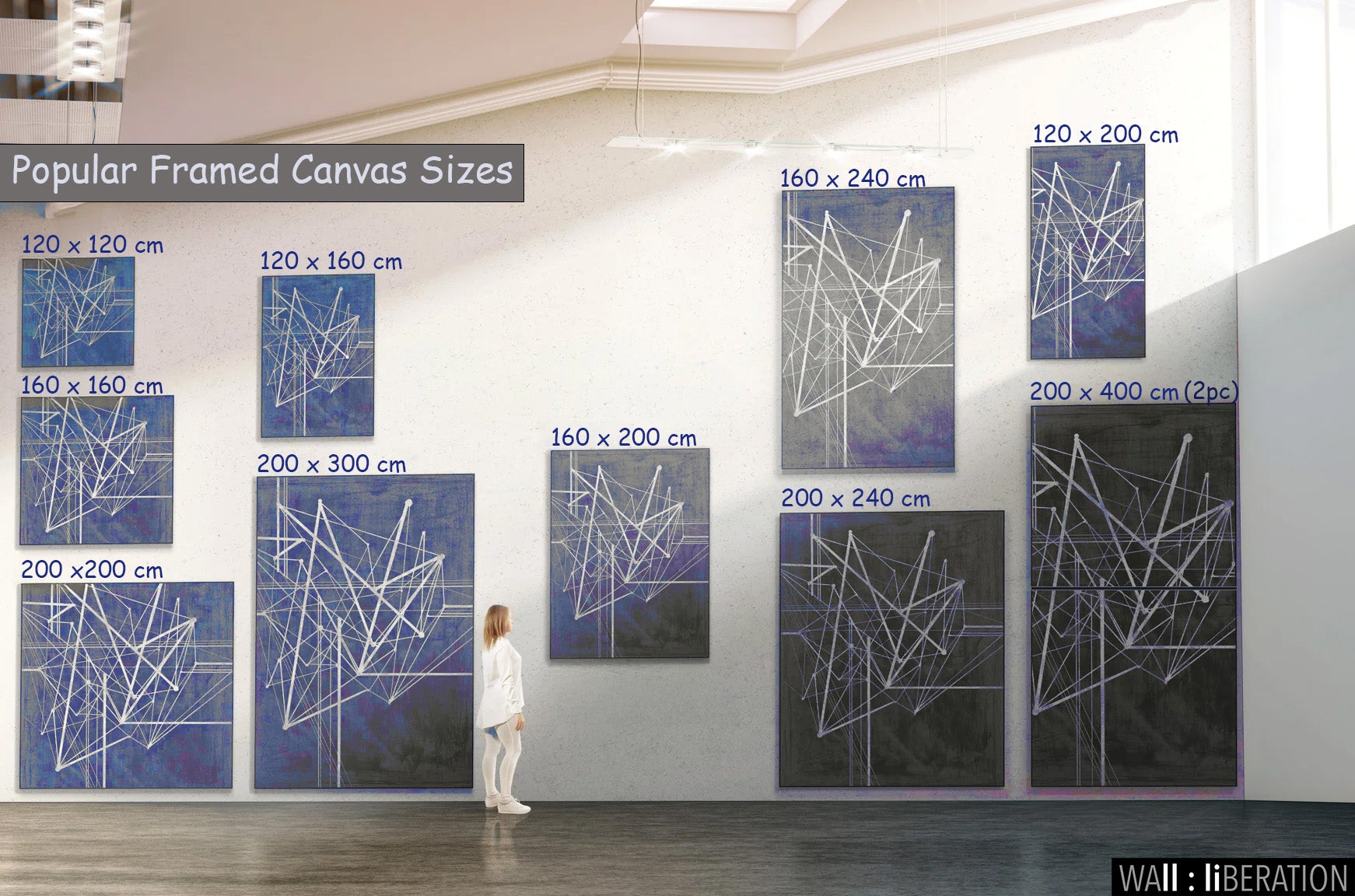 Large format canvas print example — Wall Liberation Melbourne custom print studio
