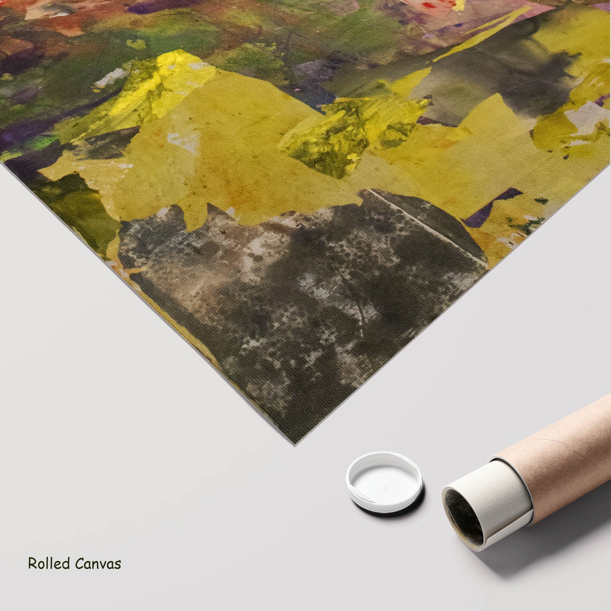Summer Jiang — As We Are Large Abstract art as a rolled canvas print