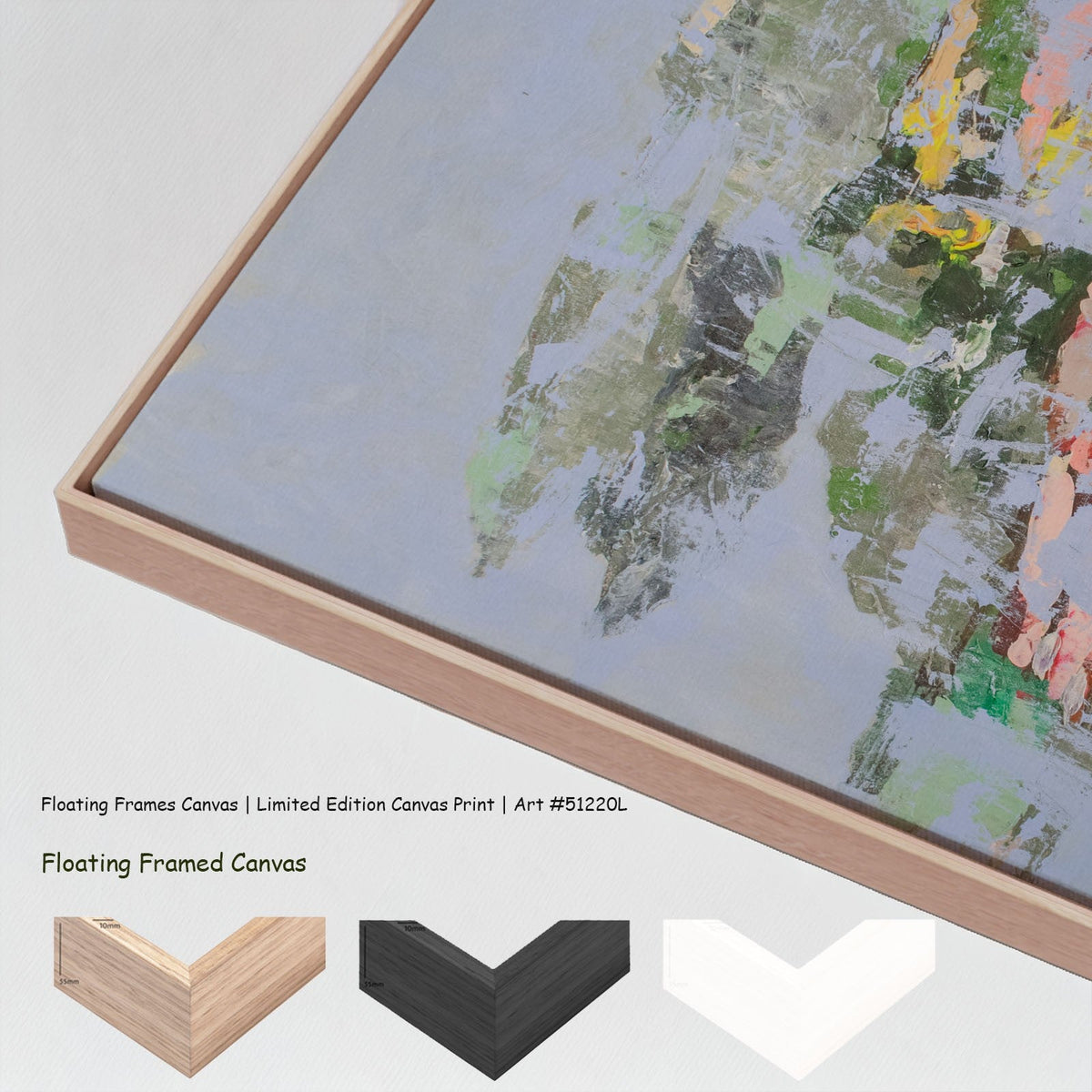 Summer Jiang — Forgotten Large canvas wall art with floating frame options