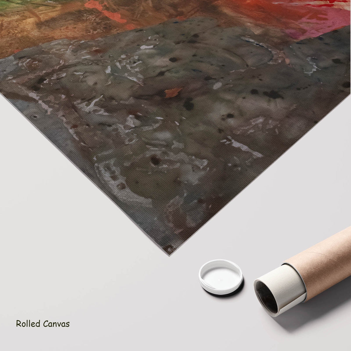 Summer Jiang — Path Becoming Oversized Contemporary art as a rolled canvas print