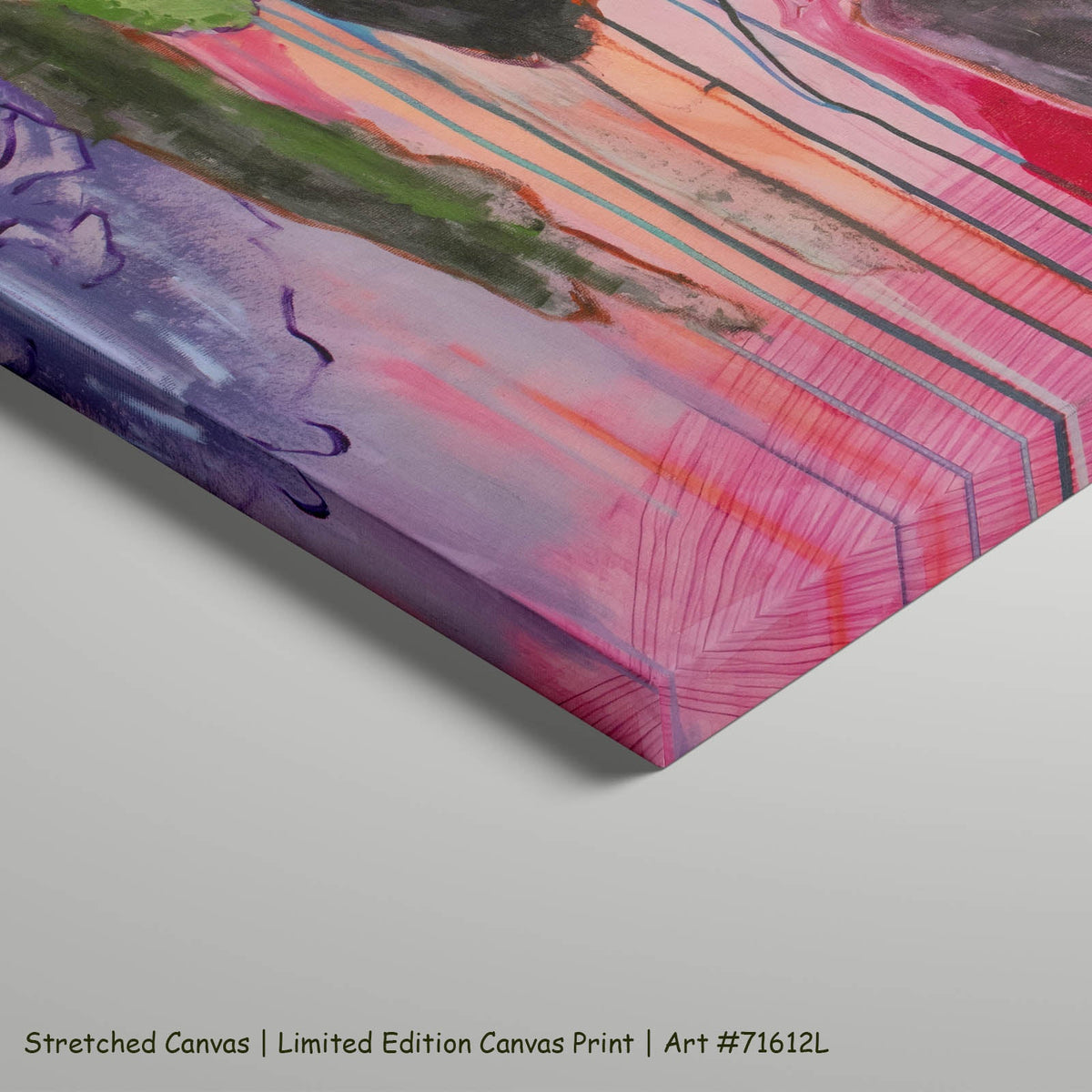 Summer Jiang — Rebellion Large Modern art on stretched canvas
