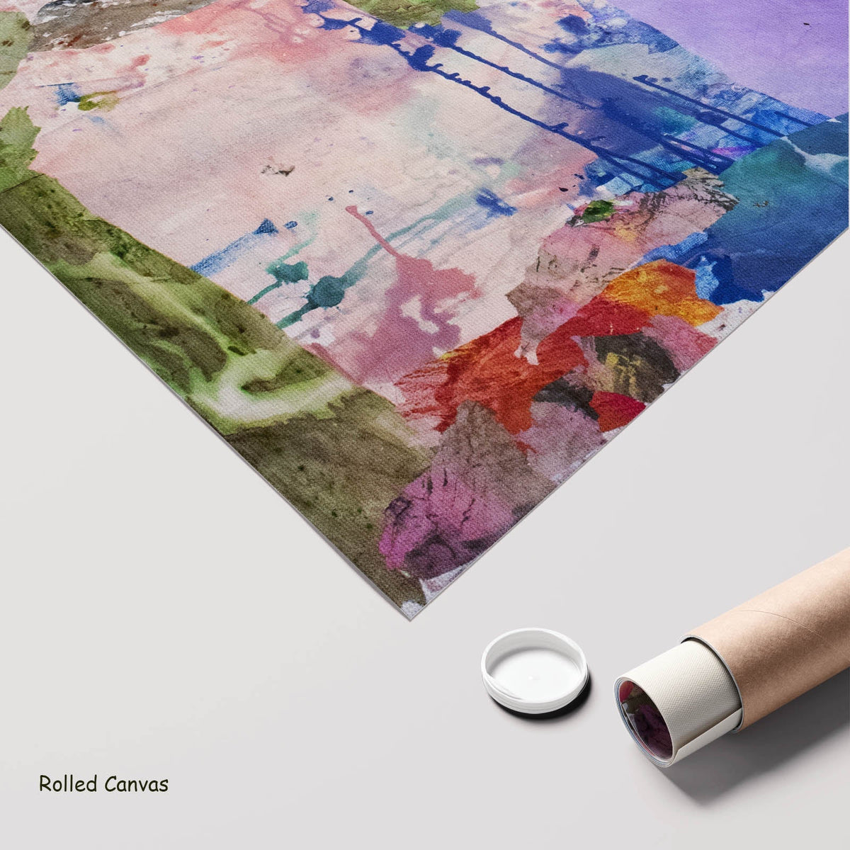 Summer Jiang — The Search Oversized Contemporary art as a rolled canvas print