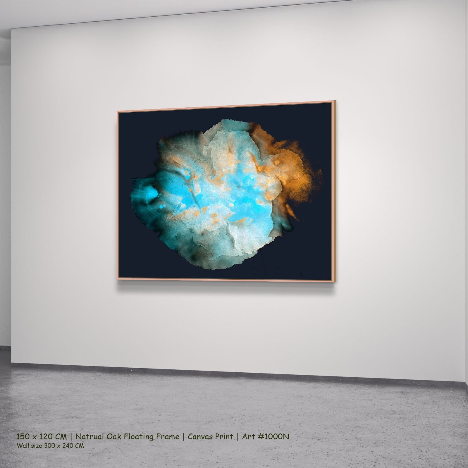 1000N - 1000N_150x120_natrual_oak_floating_frame_2