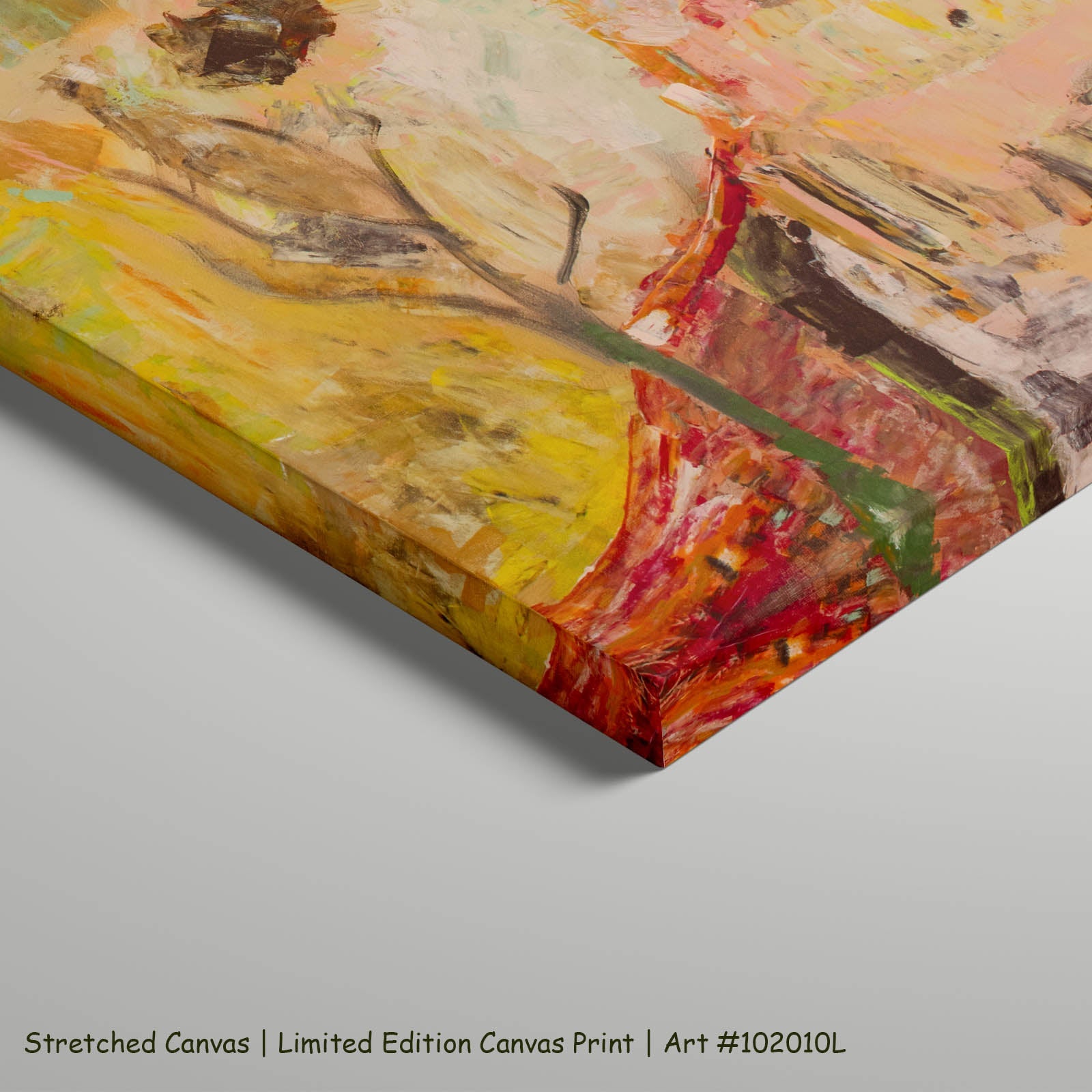 Albury Large Scale Abstract art on stretched canvas
