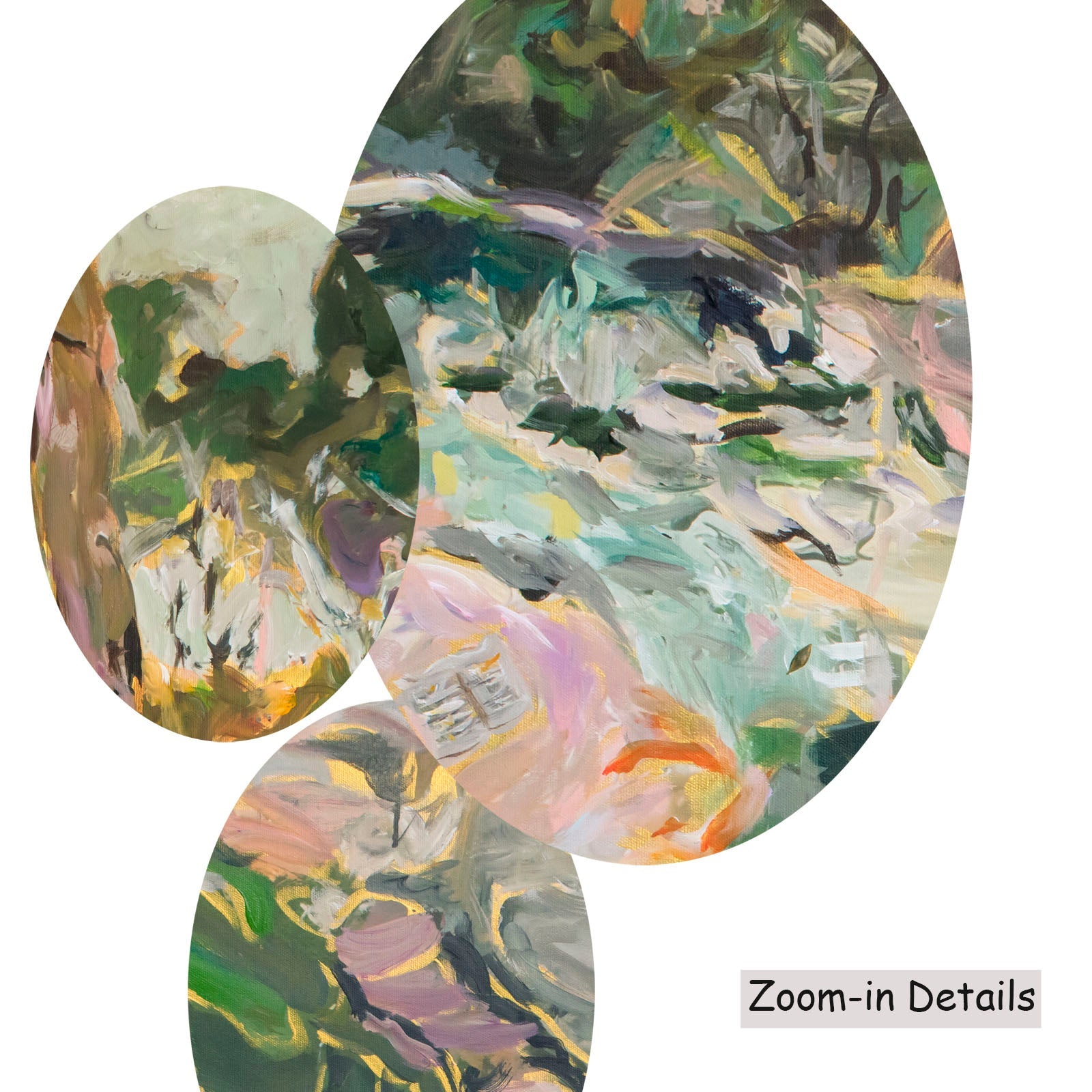 Stay canvas — close-up of brushwork texture and surface