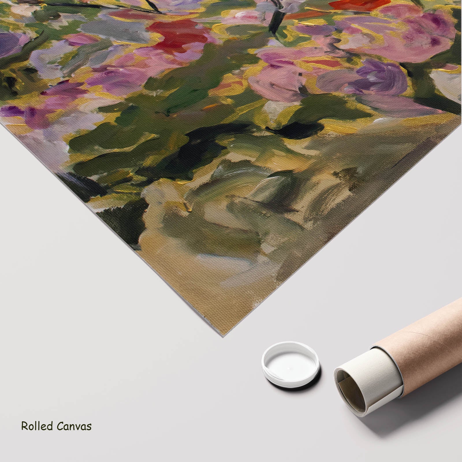 Stay Oversized Contemporary art as a rolled canvas print