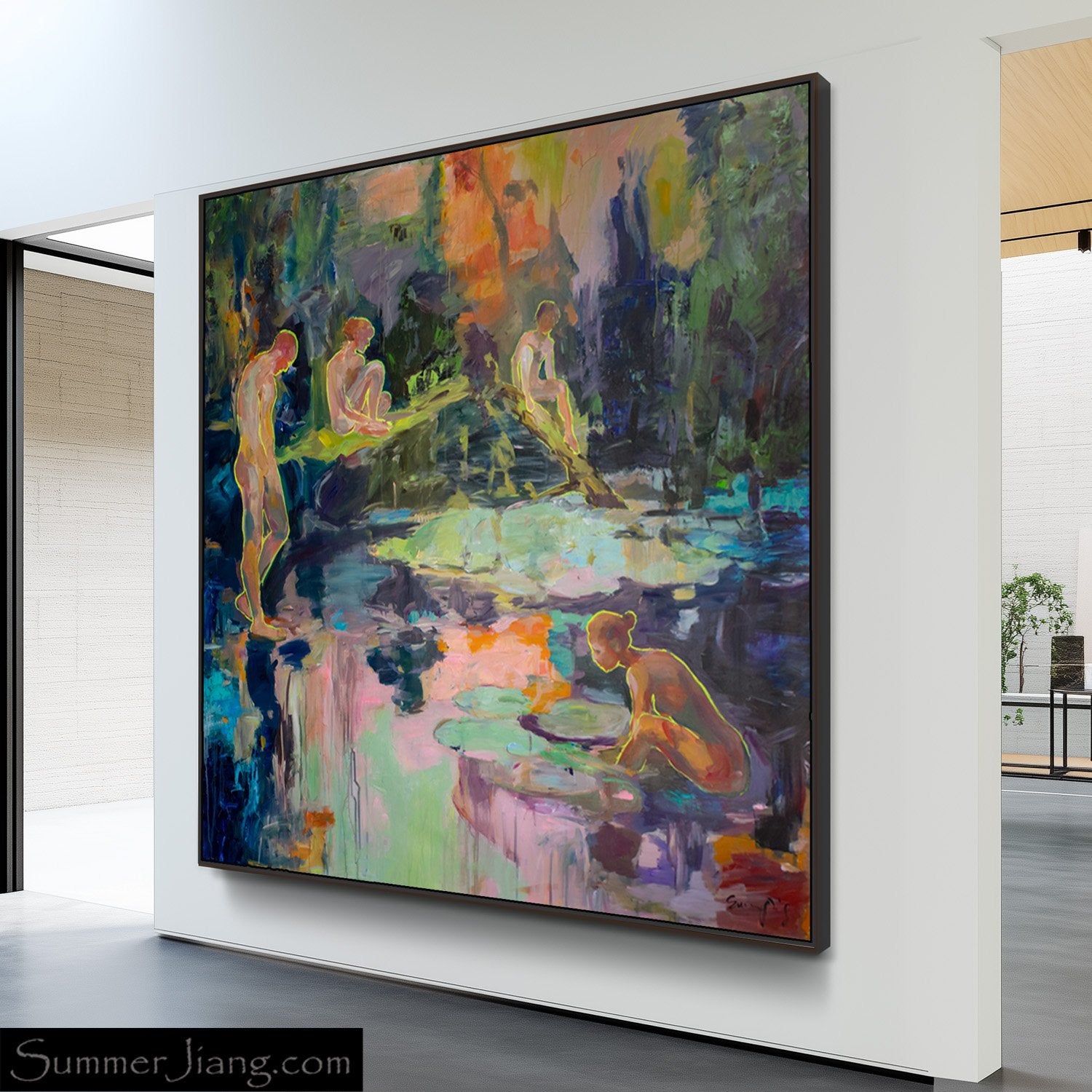 We Exist Modern canvas wall art (view 5)