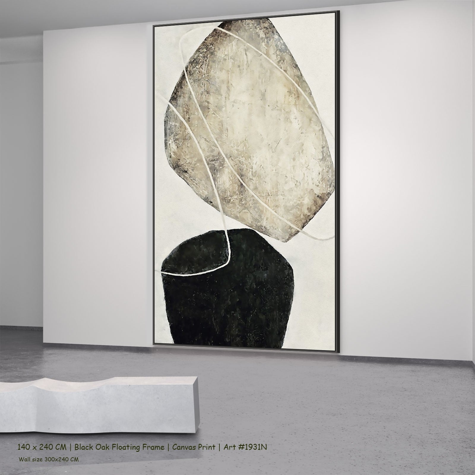 1931N - 1931N_140x240_black_oak_floating_frame_3