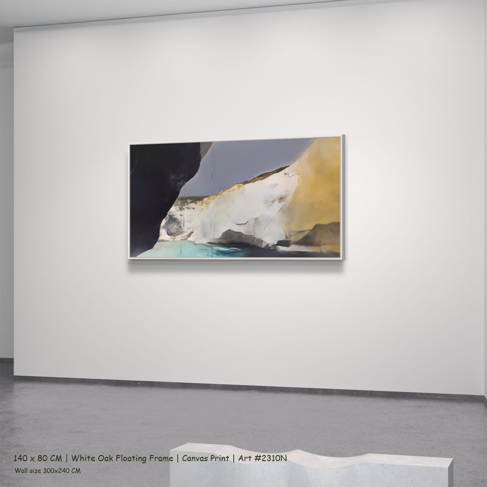 2310N - 2310N_140x80_white_oak_floating_frame_1
