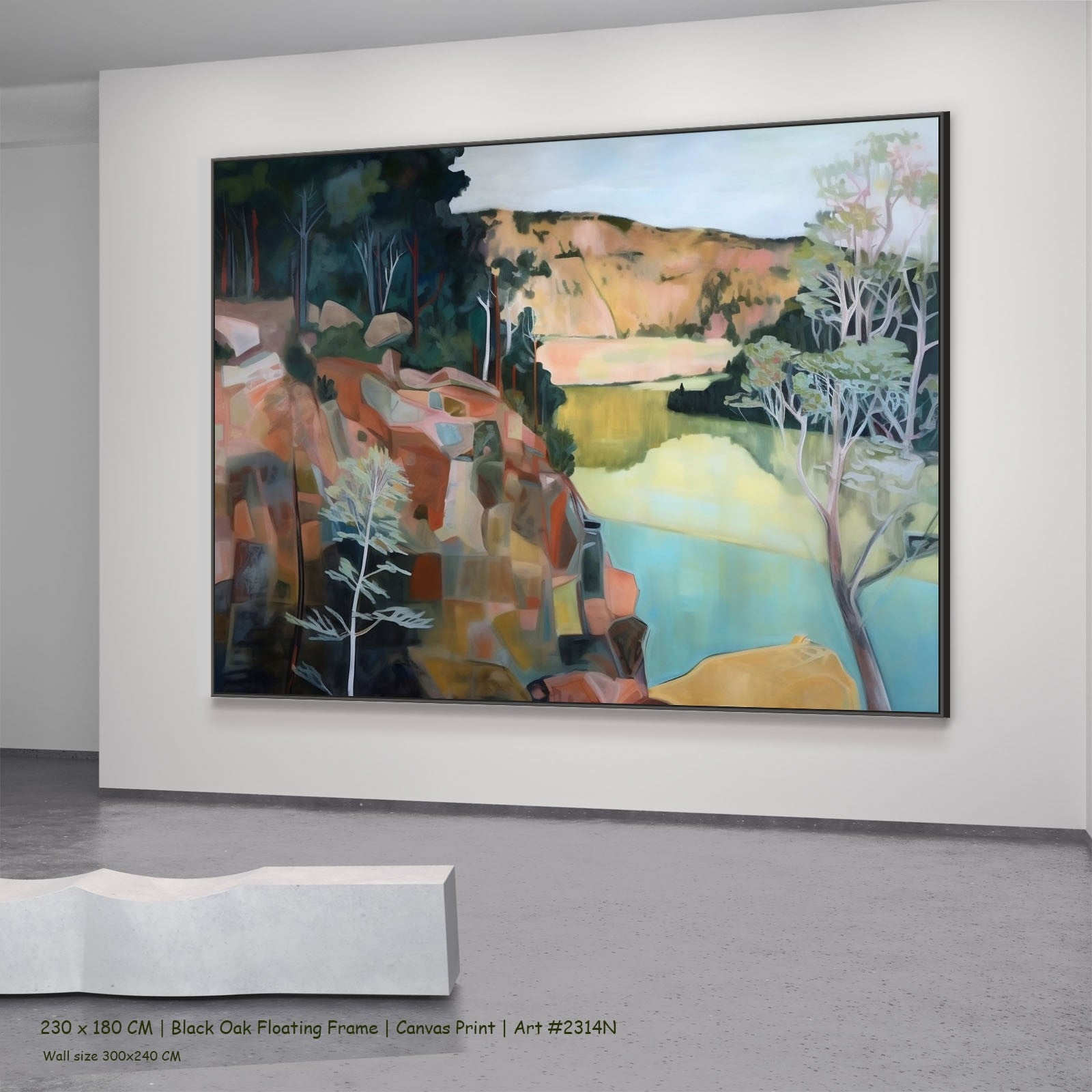 2314N - 2314N_230x180_black_oak_floating_frame_3