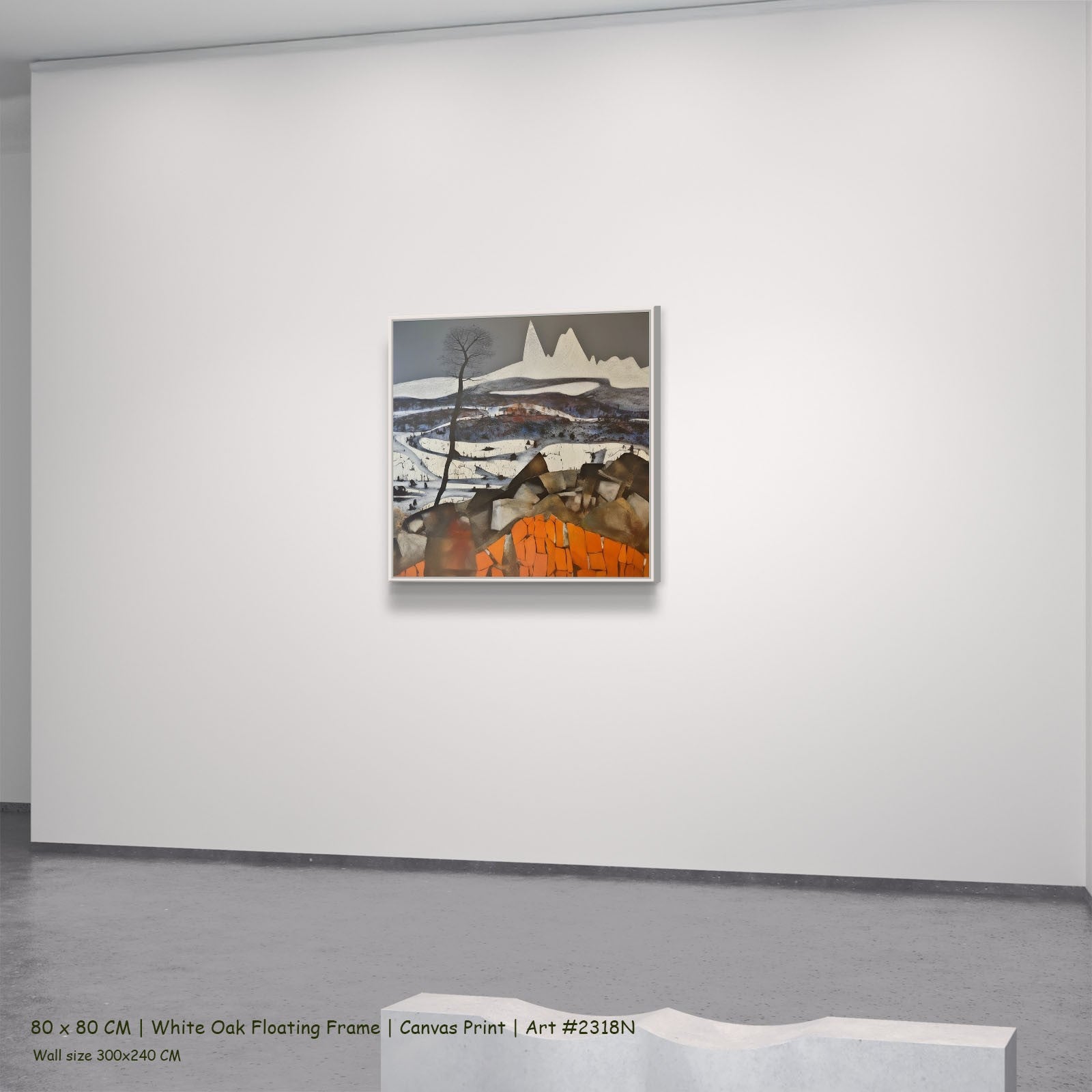 2318N - 2318N_80x80_white_oak_floating_frame_1