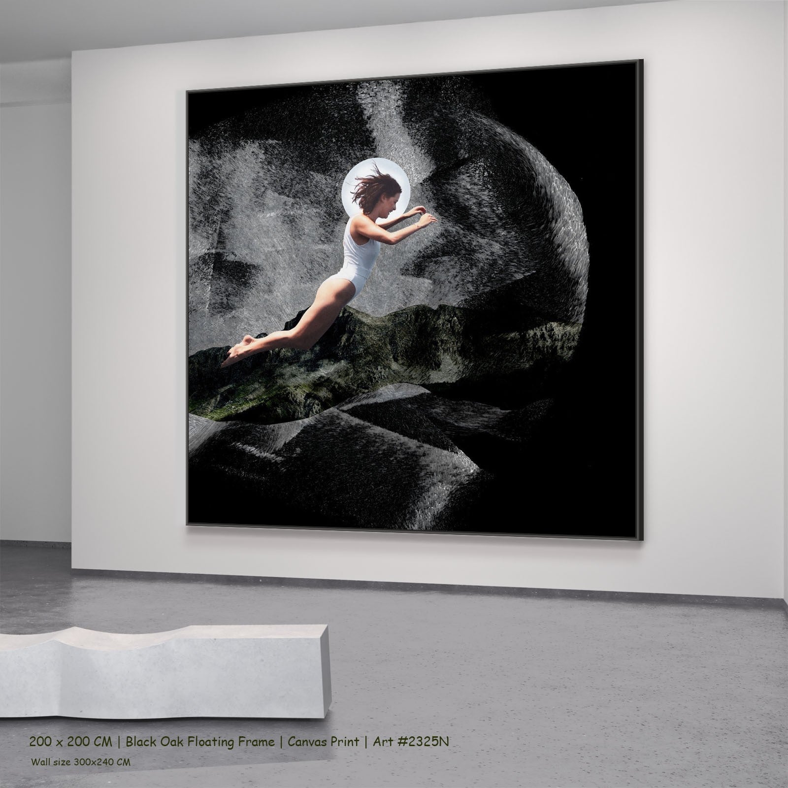 2325N - 2325N_200x200_black_oak_floating_frame_3