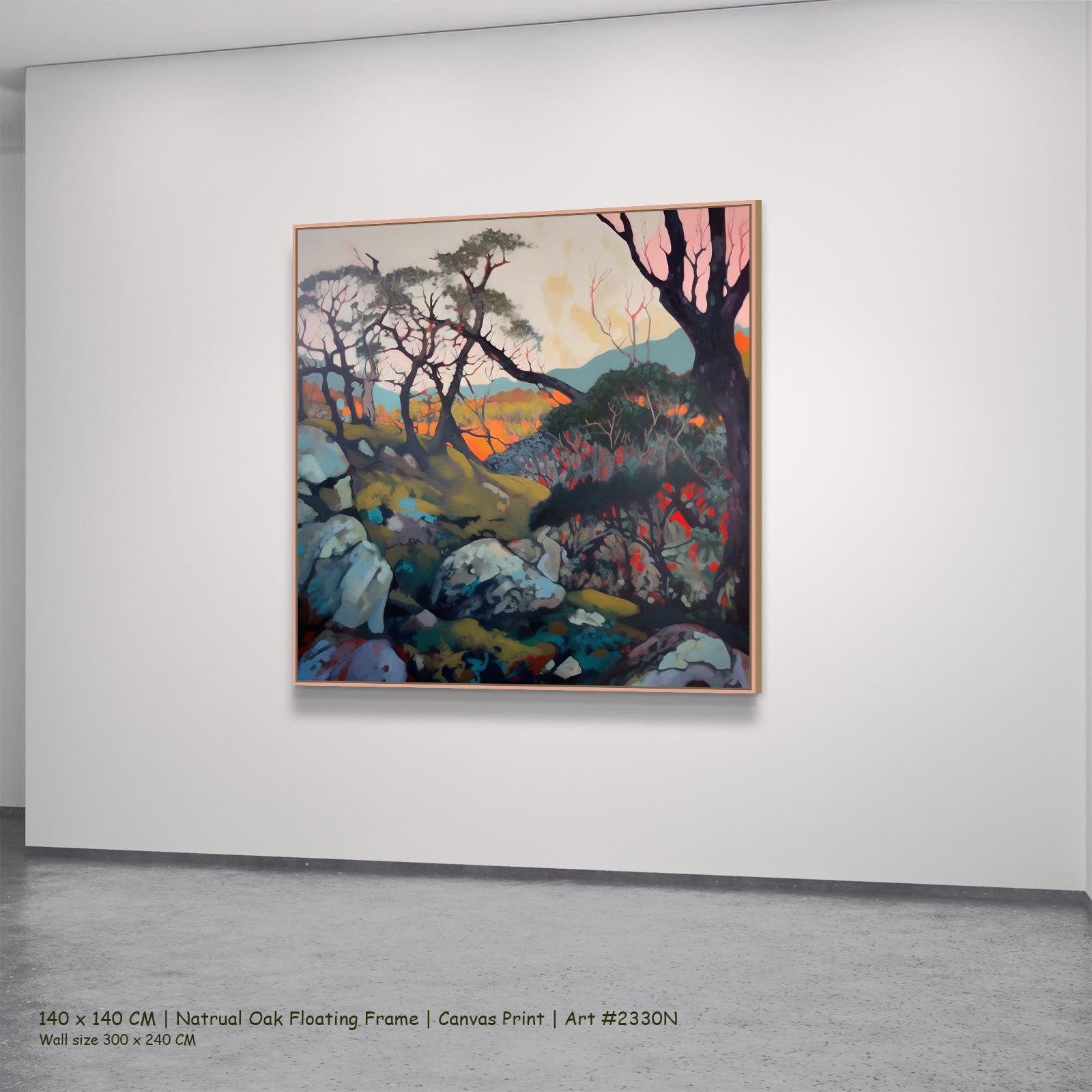 2330N - 2330N_140x140_natrual_oak_floating_frame_2