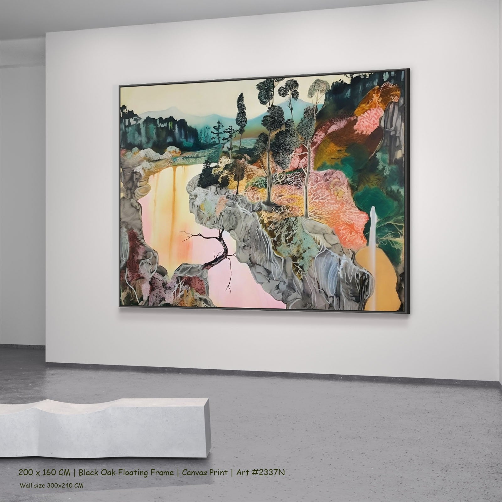 2337N - 2337N_200x160_black_oak_floating_frame_3