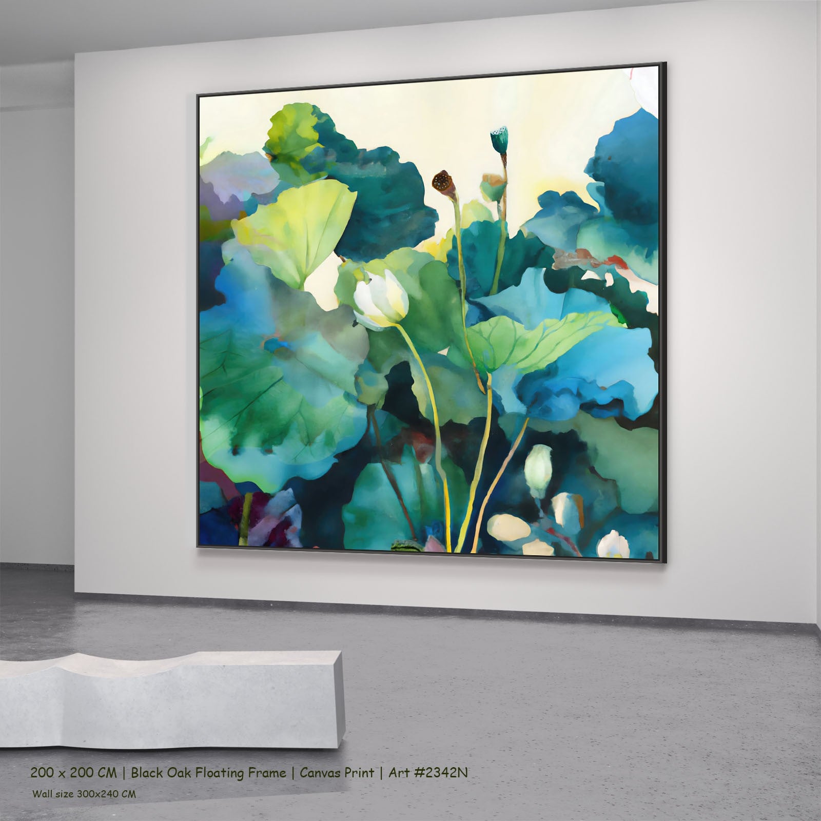 2342N - 2342N_200x200_black_oak_floating_frame_3