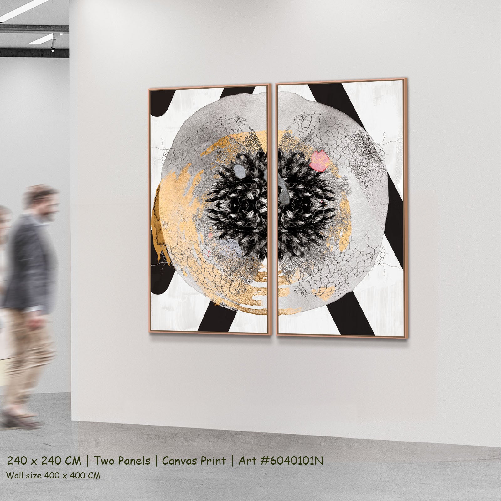 25012212N — 2-panel mockup, large canvas print