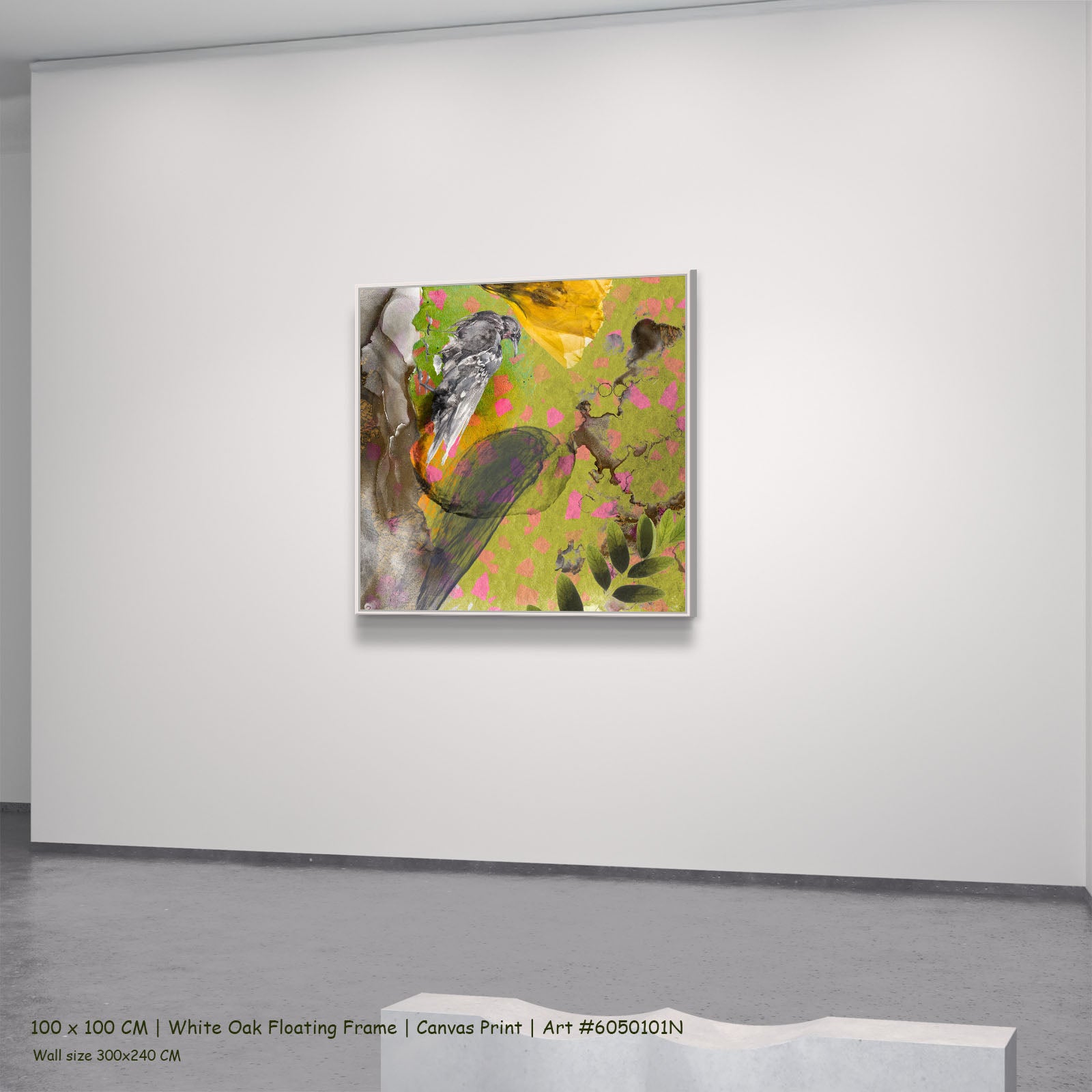 2501224N — white oak mockup, large canvas print