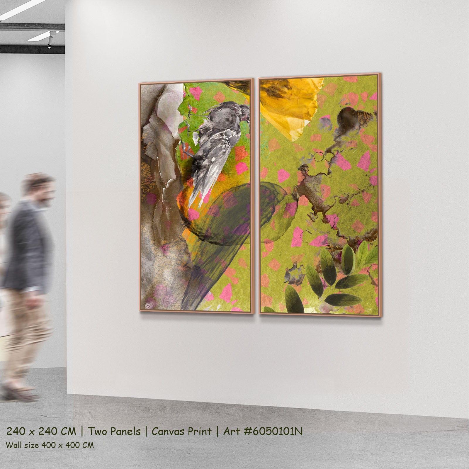 2501224N — 2-panel mockup, large canvas print