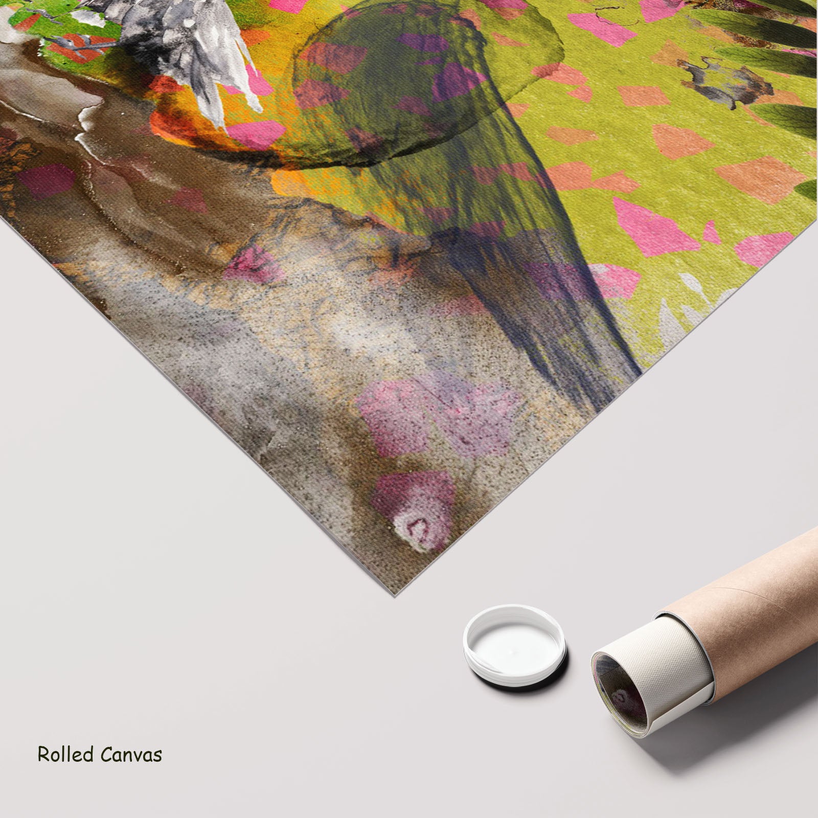2501224N — rolled mockup, large canvas print