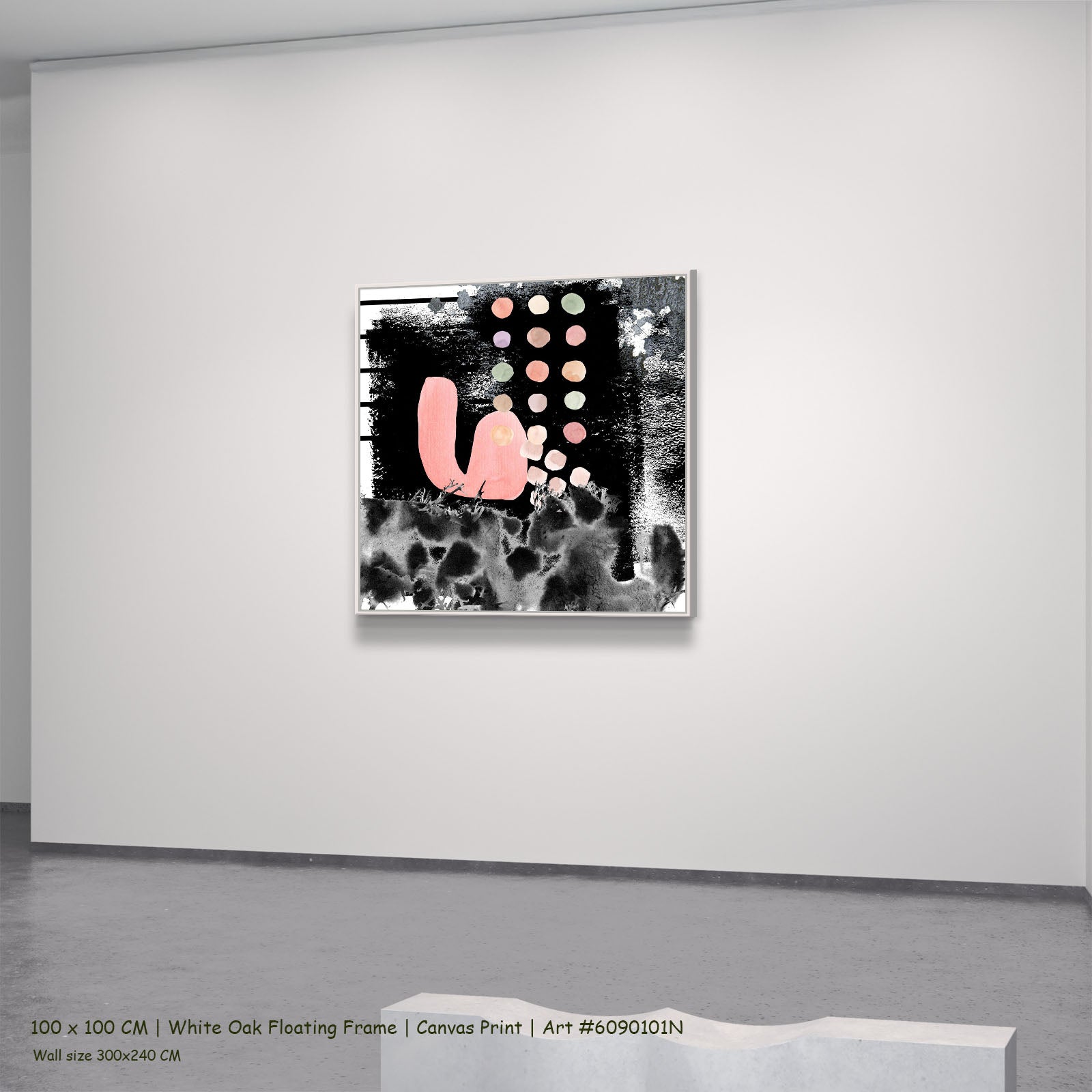 2501228N — white oak mockup, large canvas print