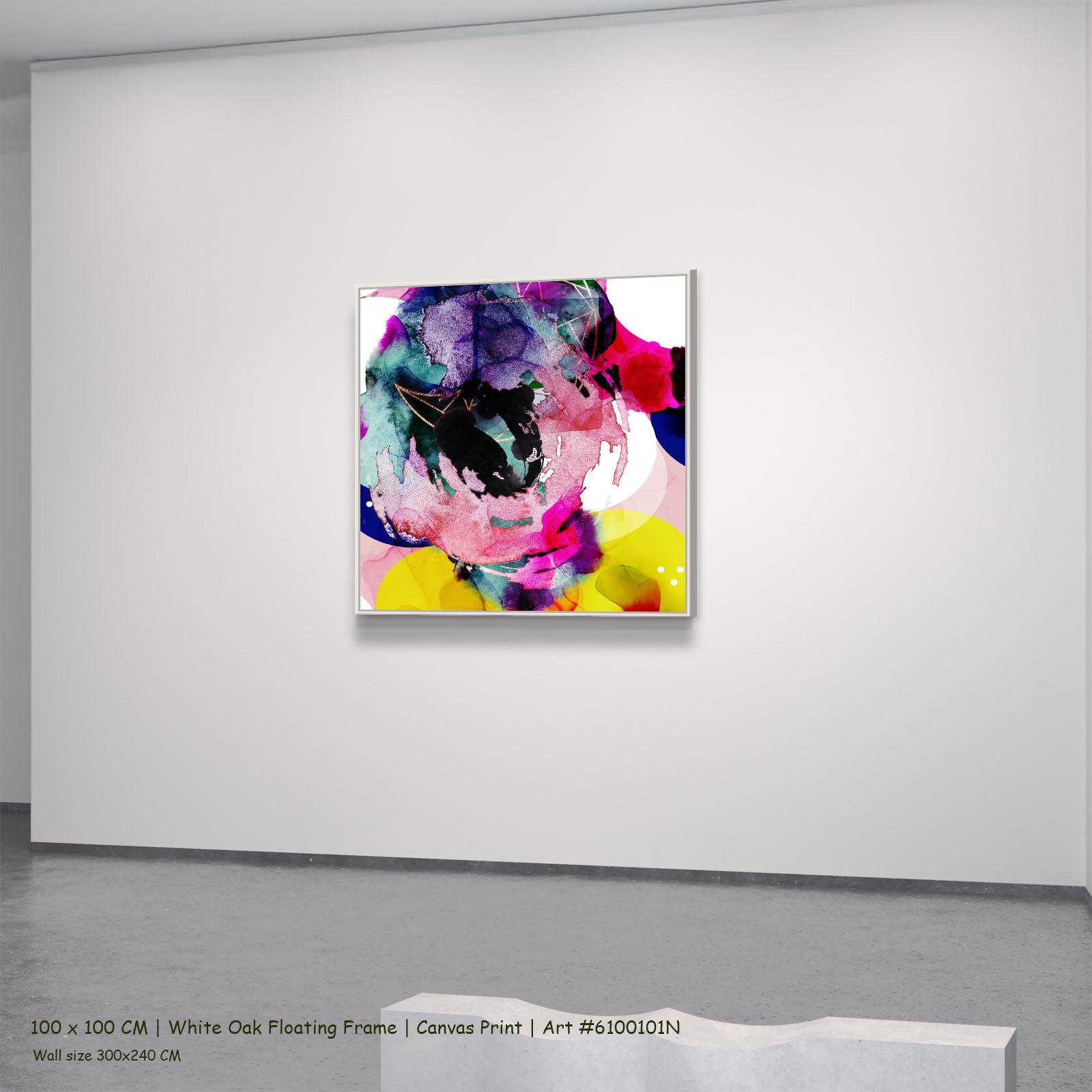 2501229N — white oak mockup, large canvas print