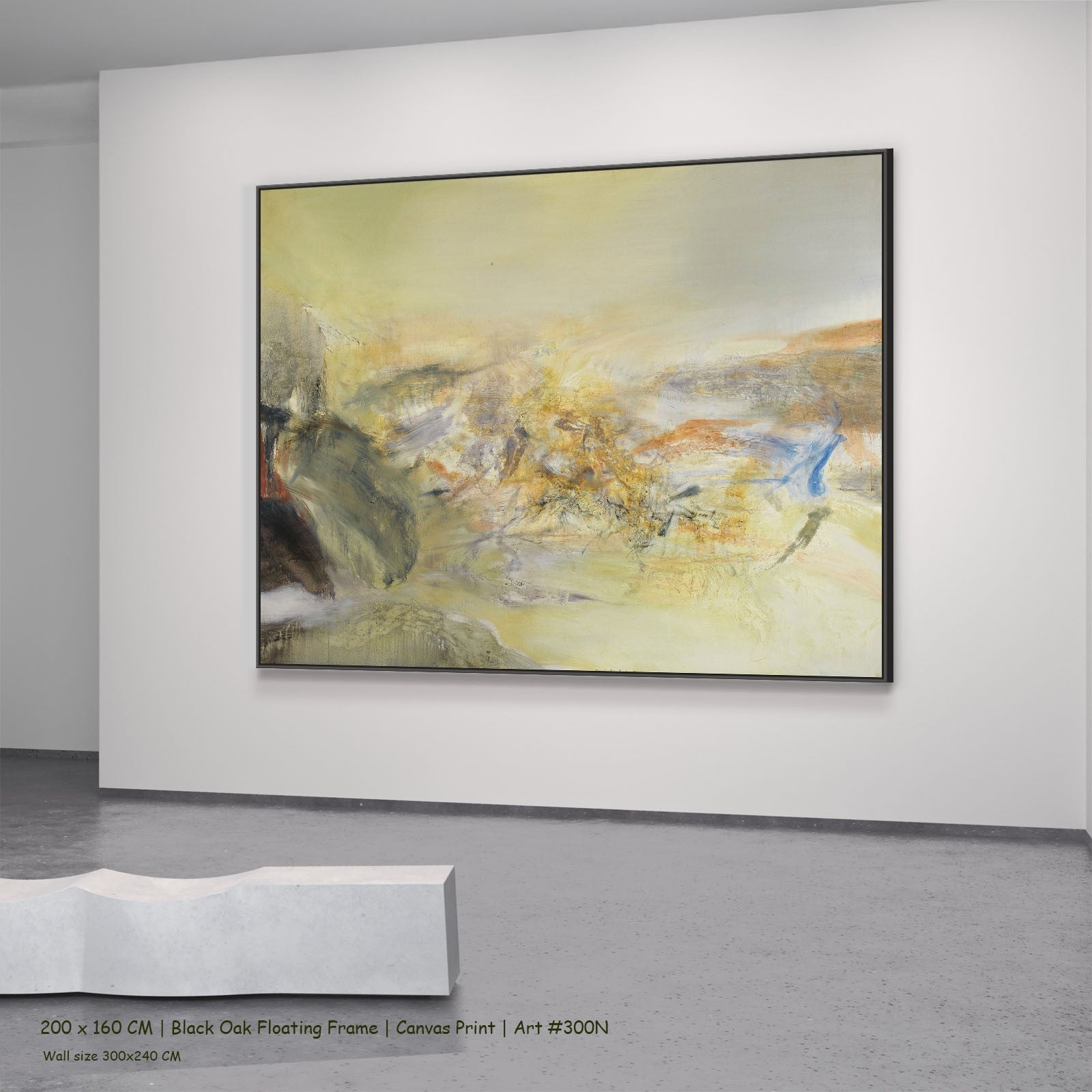 300N - 300N_200x160_black_oak_floating_frame_3