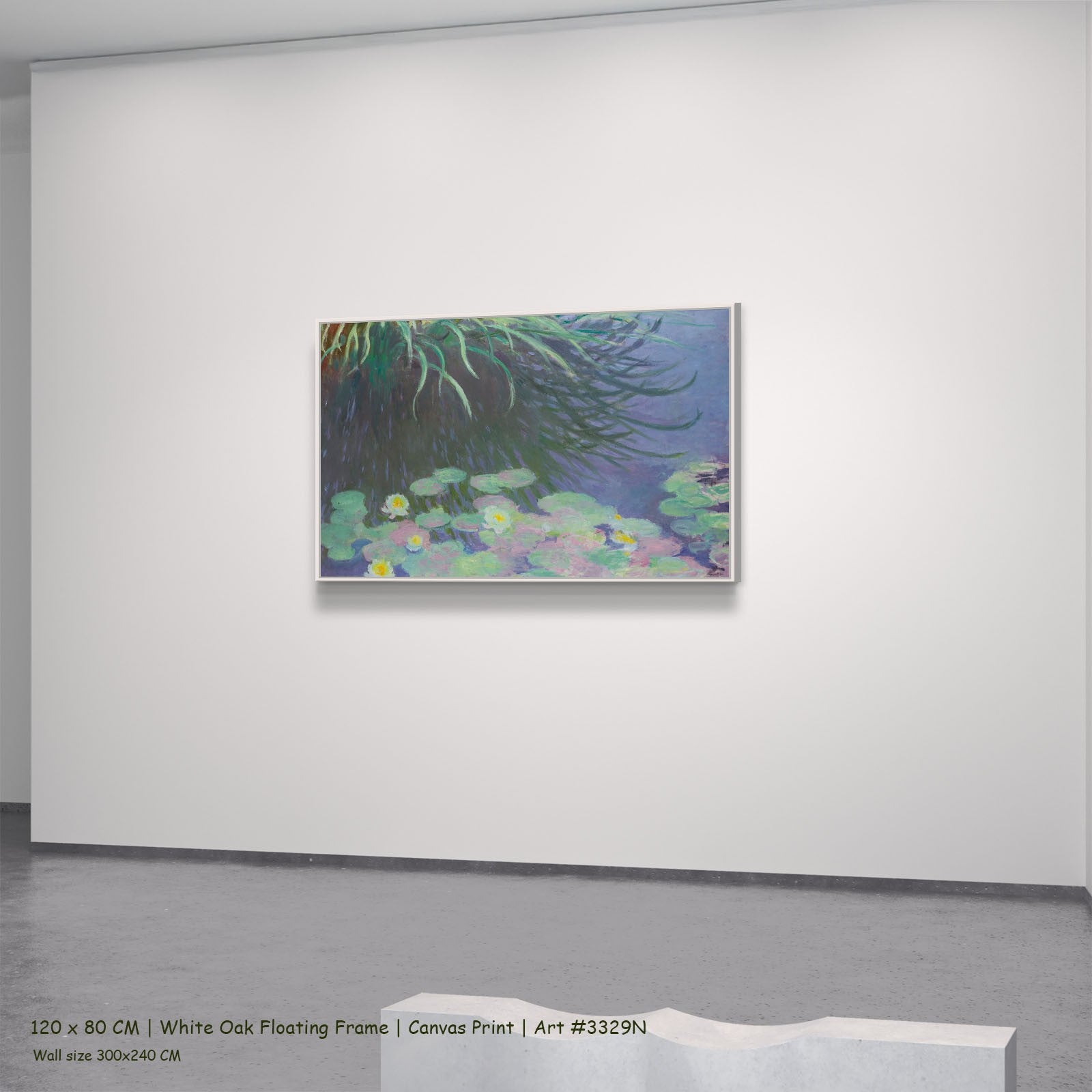 3329N - 3329N_120x80_white_oak_floating_frame_1