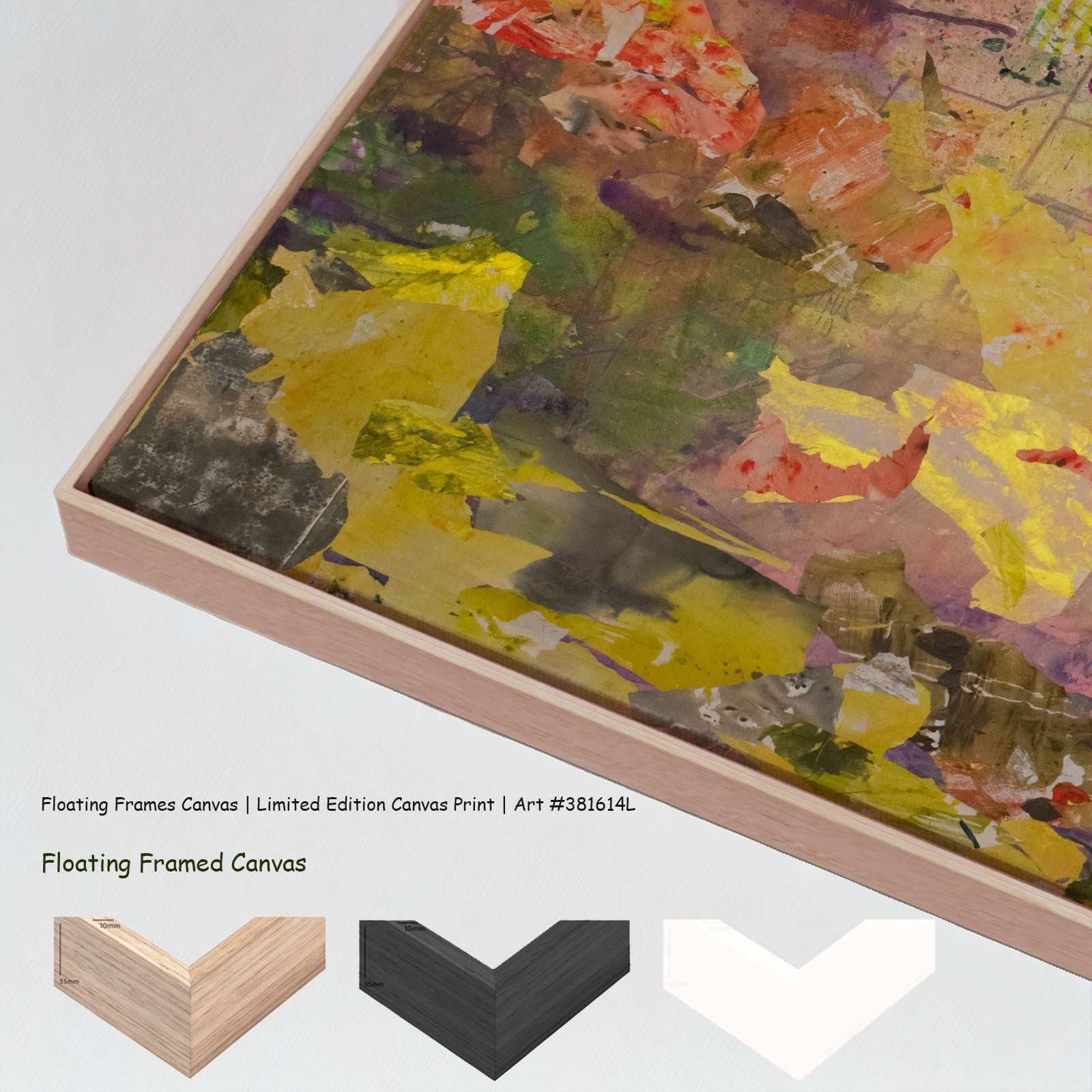 As We Are Large canvas wall art with floating frame options
