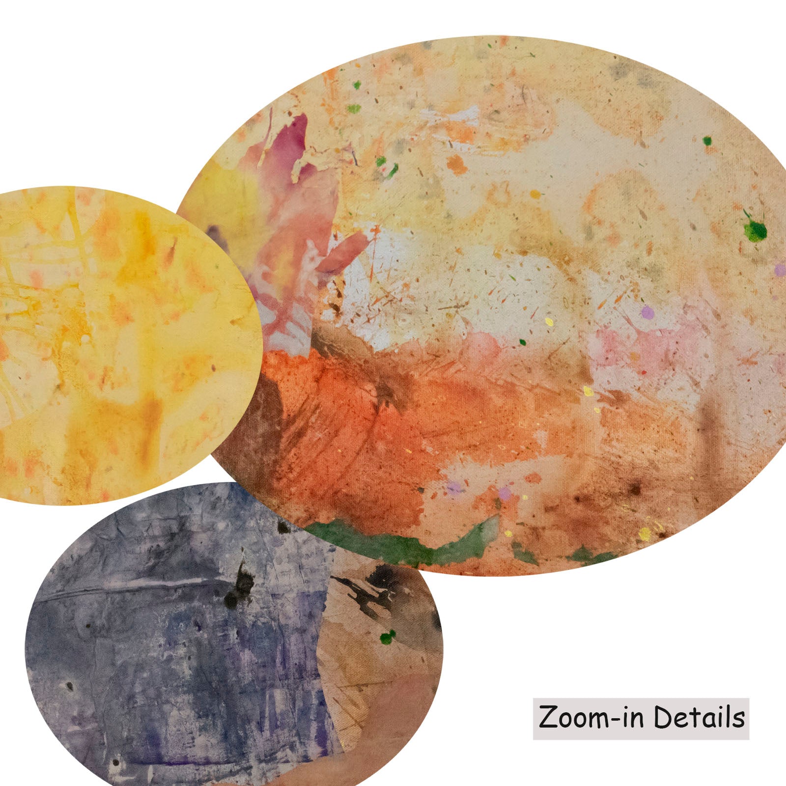 The Merge canvas — close-up of brushwork texture and surface