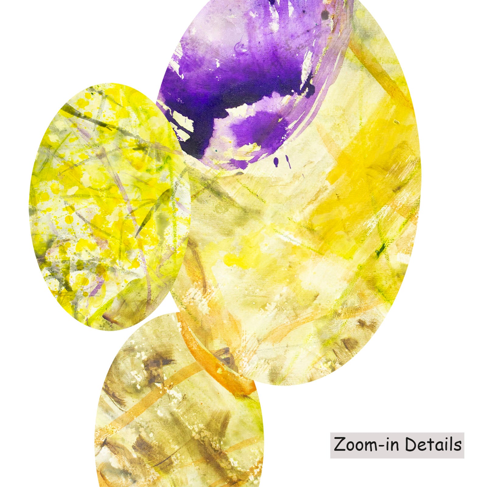 Breath of Heart canvas — close-up of brushwork texture and surface