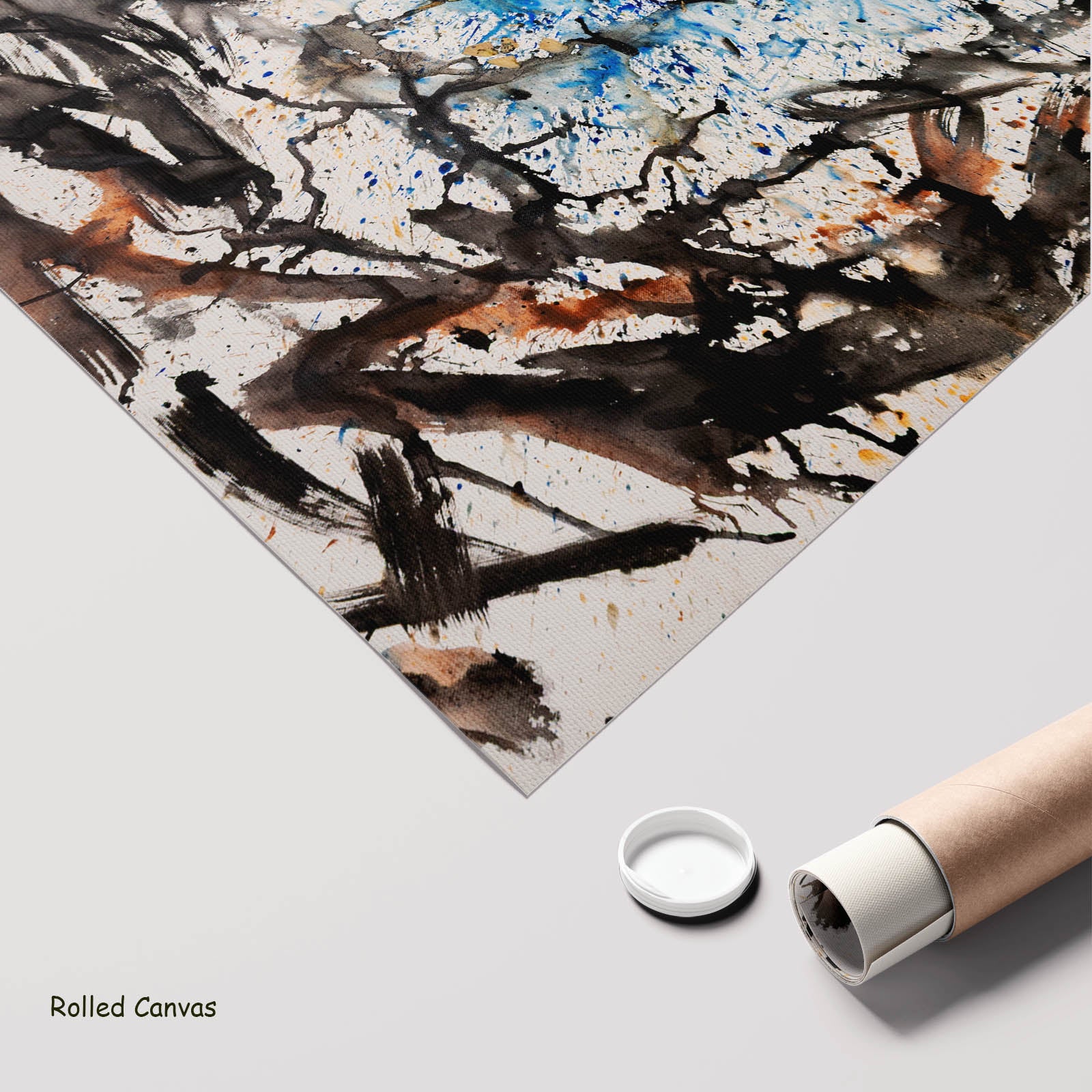 In Tragedy Life Is Beautiful Large Scale Contemporary art as a rolled canvas print